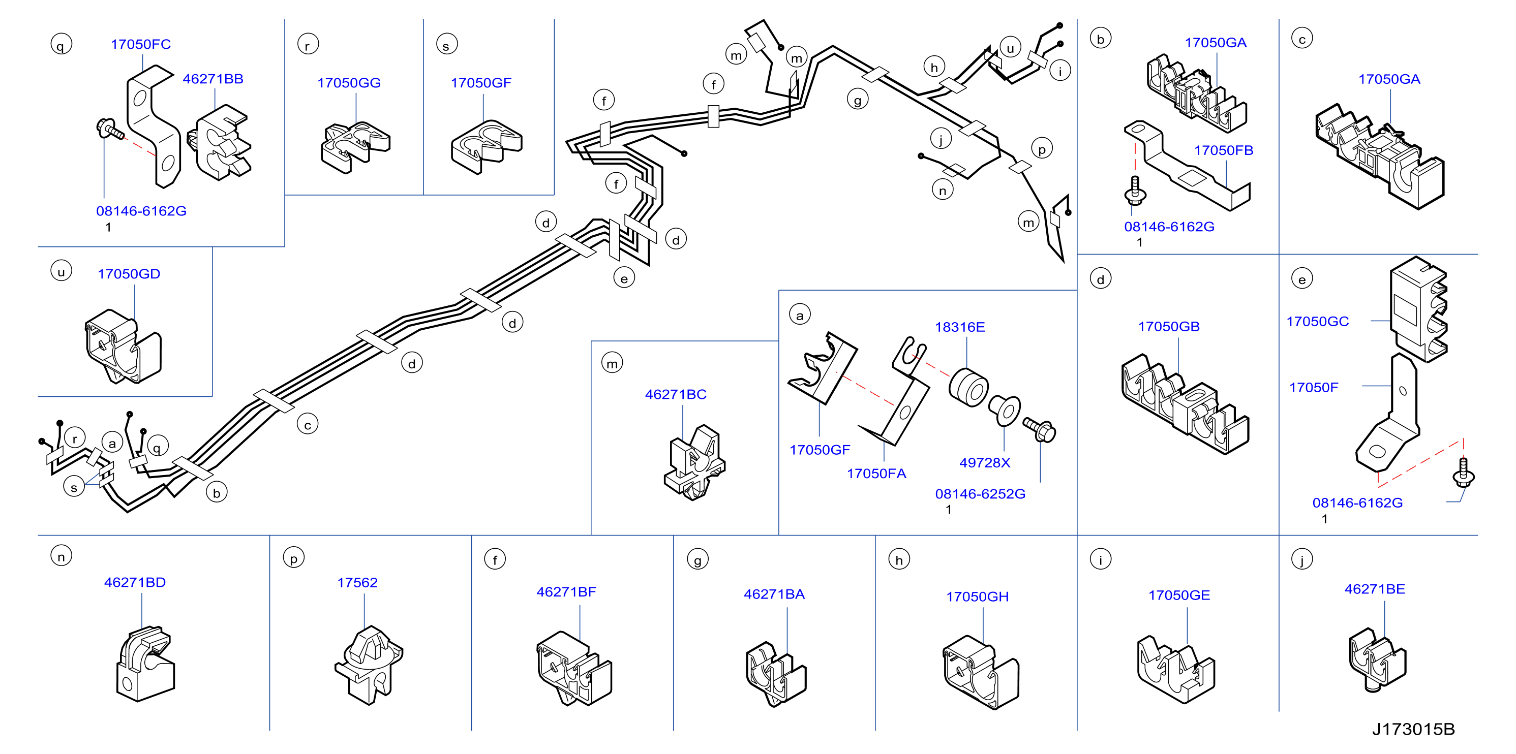 Fuel Piping Clamp Insulator