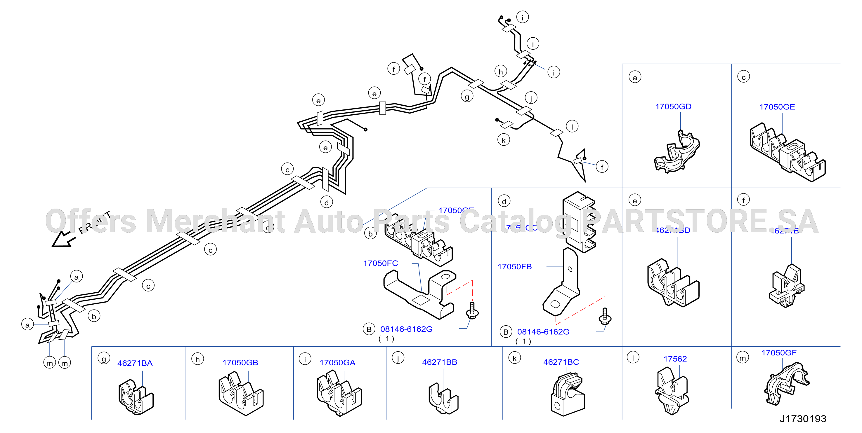 Fuel Piping Clamp Insulator