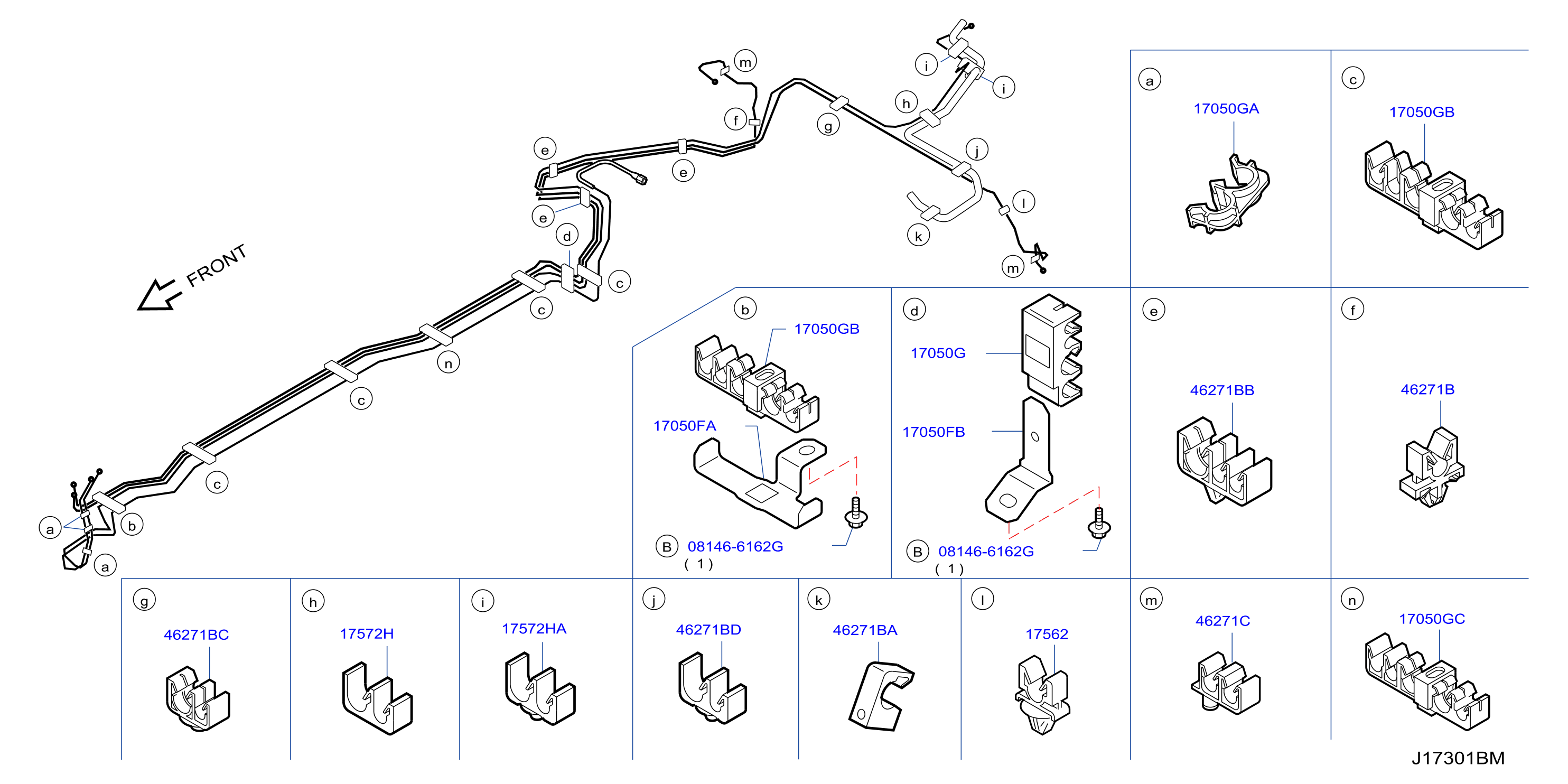 Fuel Piping Clamp Insulator