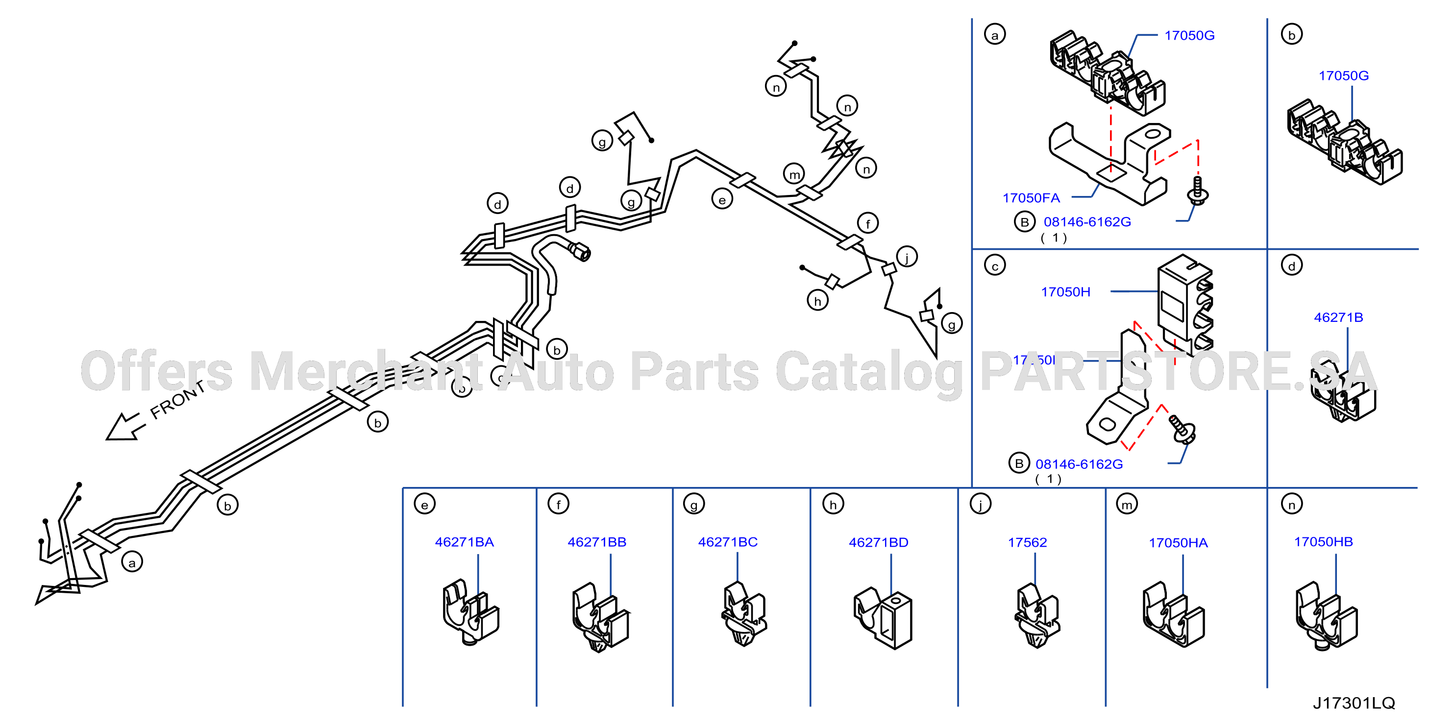 Fuel Piping Clamp Insulator