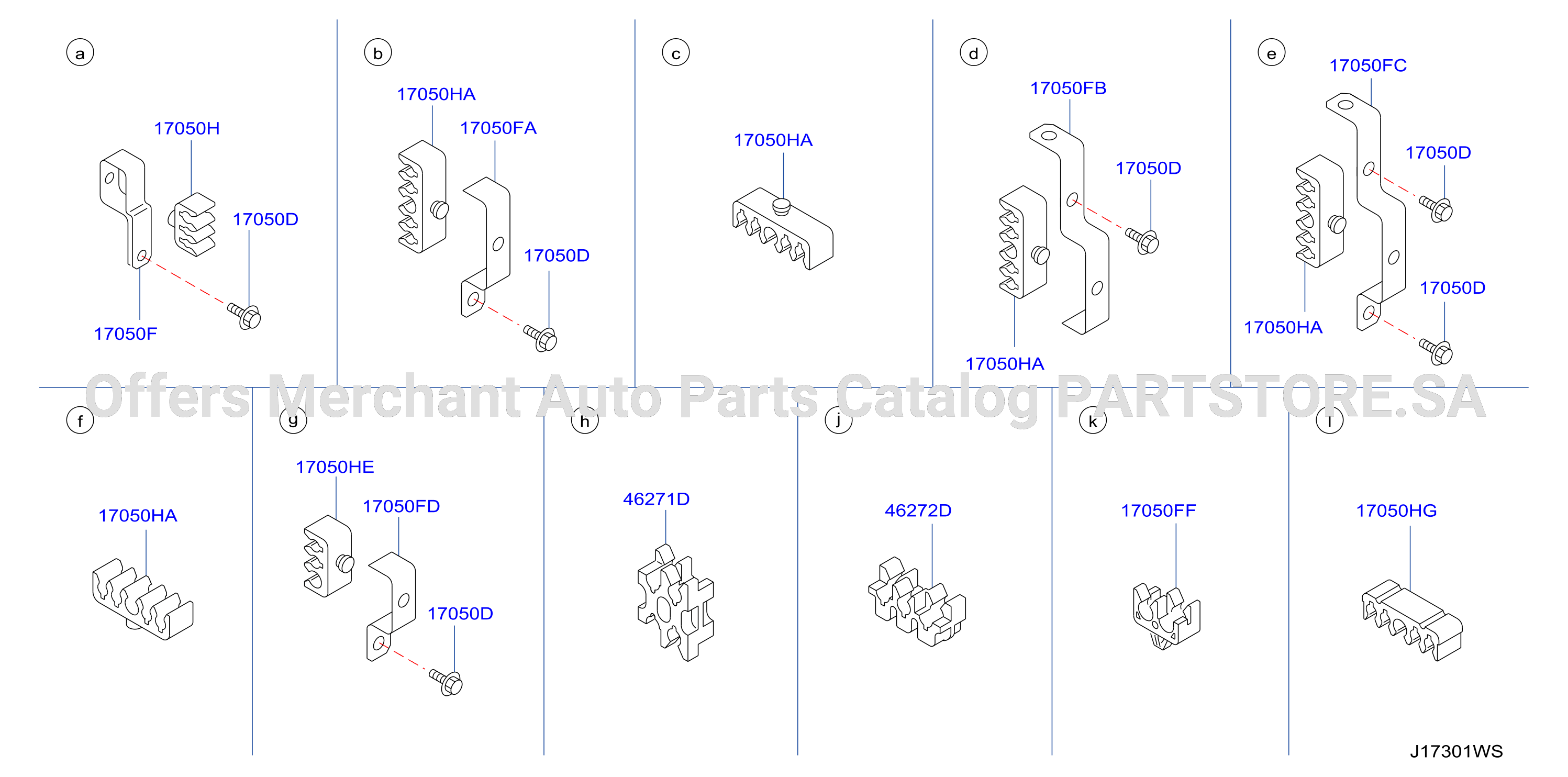 Fuel Piping Clamp Insulator
