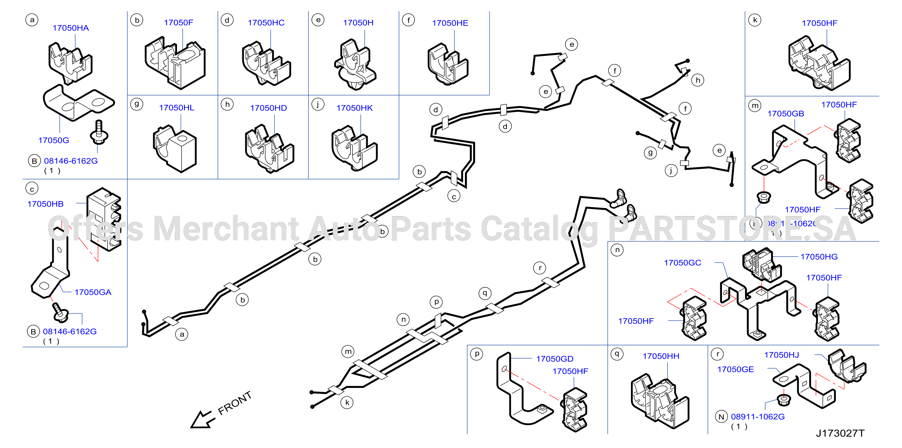 Fuel Piping Clamp Insulator