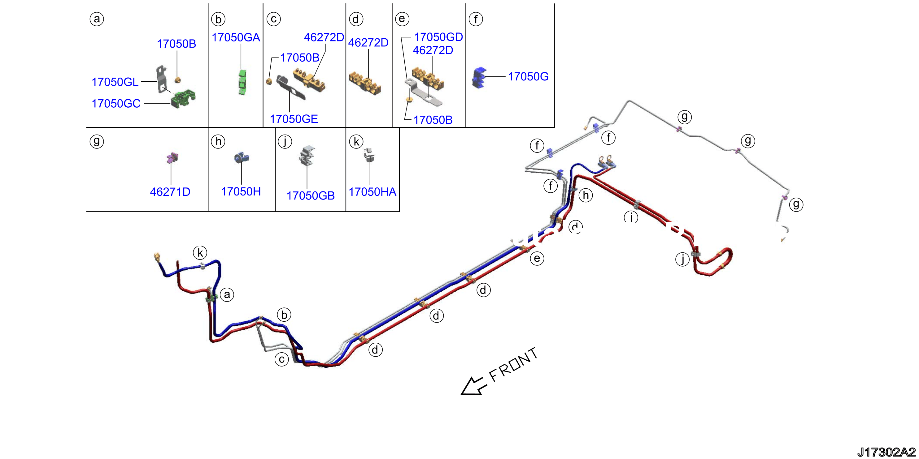 Fuel Piping Clamp Insulator