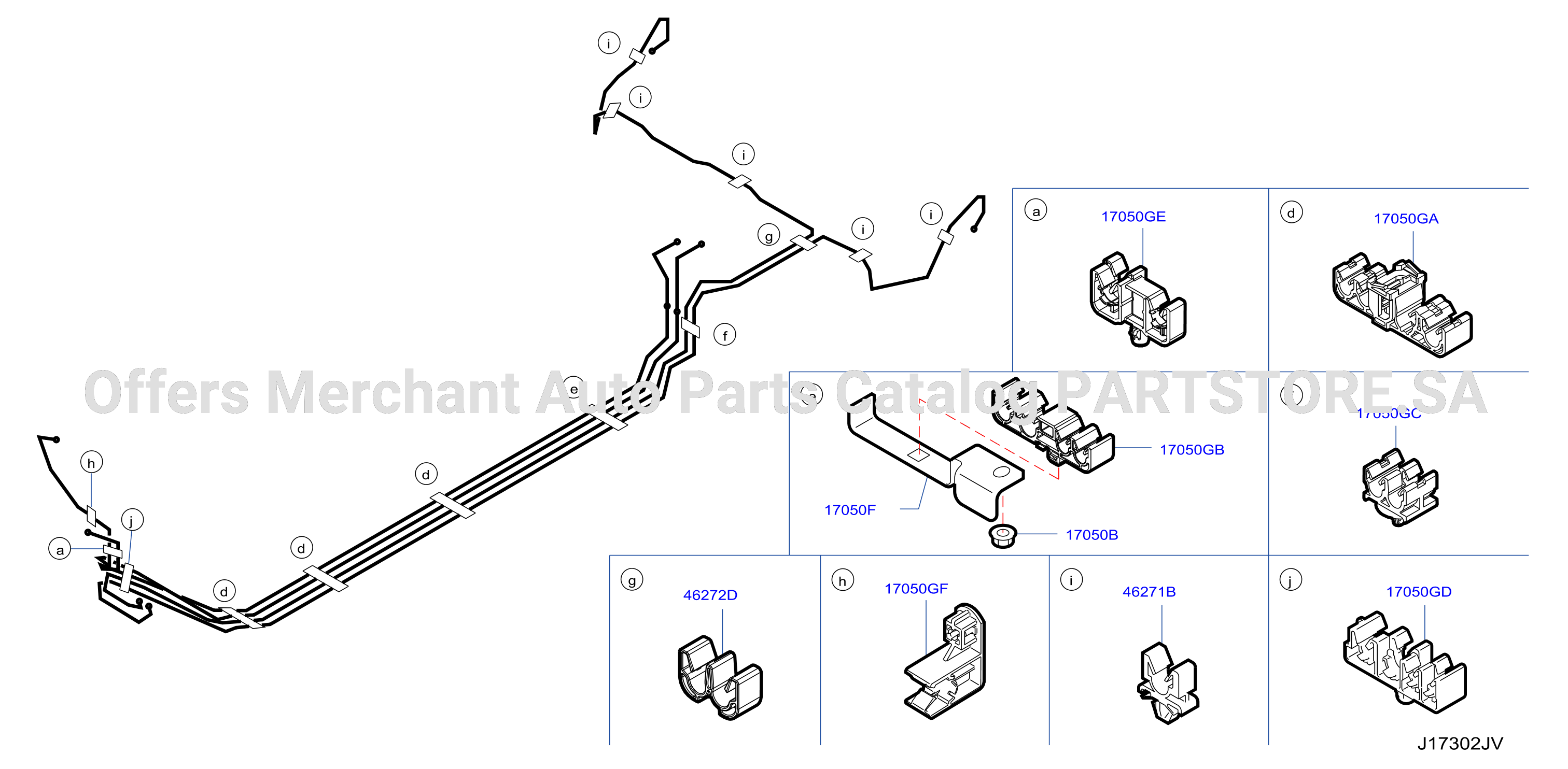 Fuel Piping Clamp Insulator