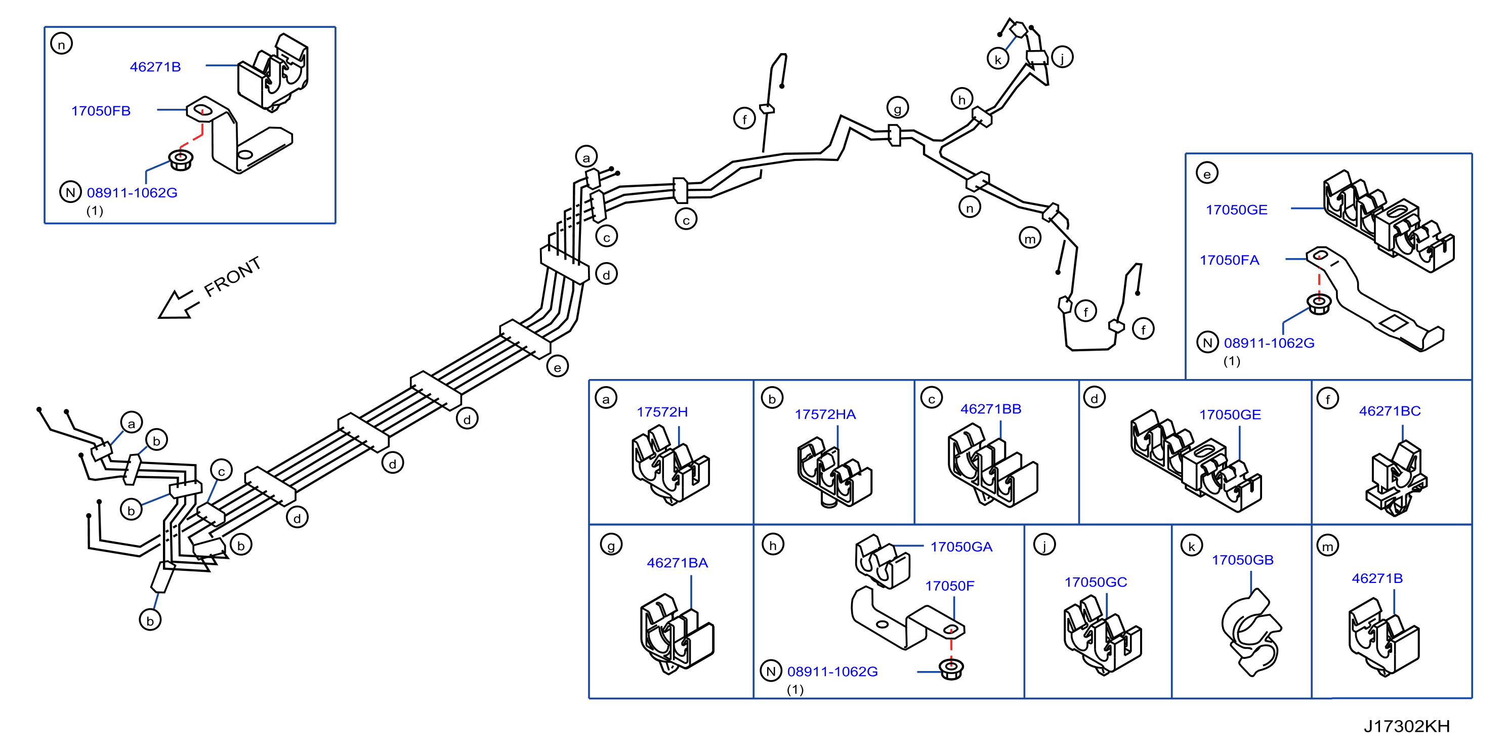 Fuel Piping Clamp Insulator Gcc Prc