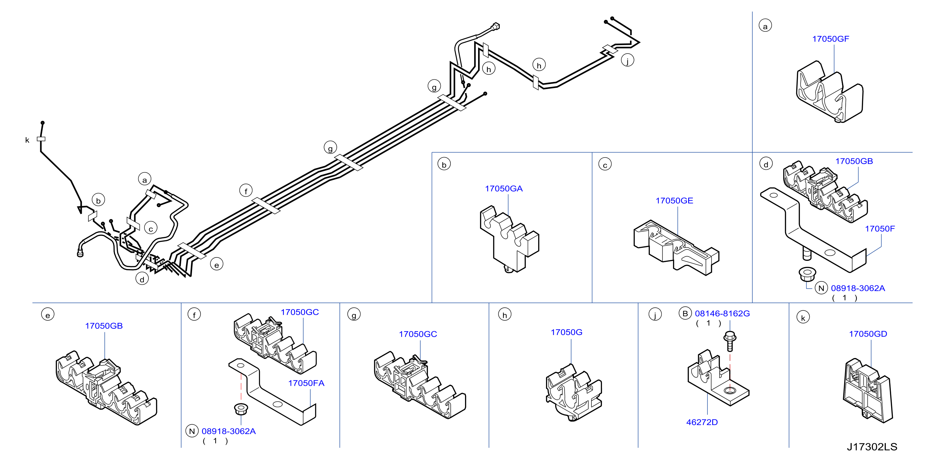Fuel Piping Clamp Insulator For Abs