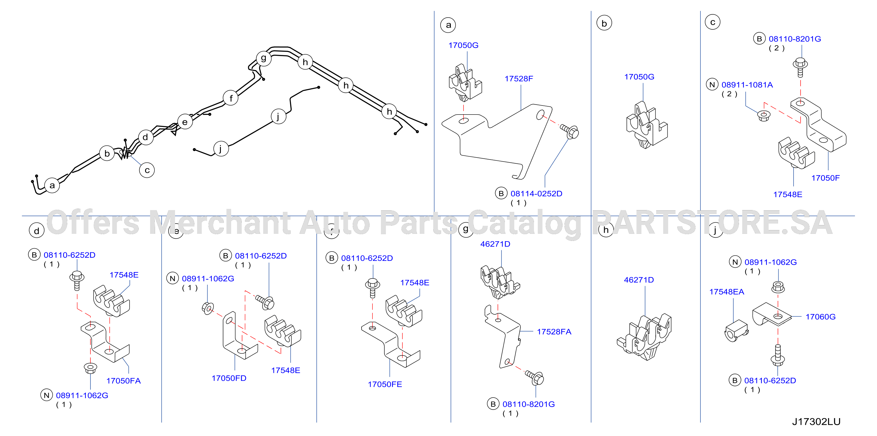 Fuel Piping Clamp Insulator Tb45E