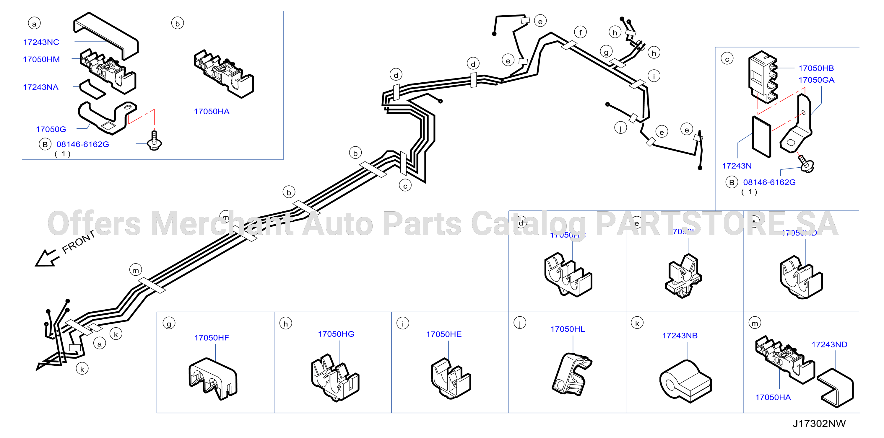 Fuel Piping Clamp Insulator