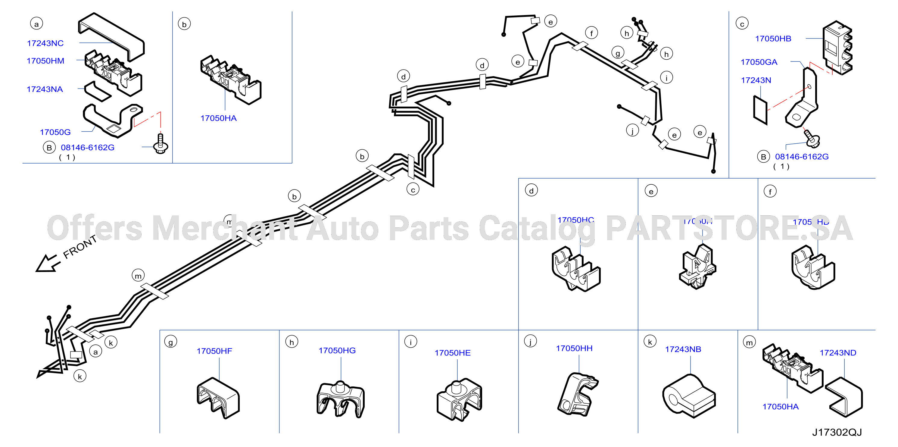 Fuel Piping Clamp Insulator
