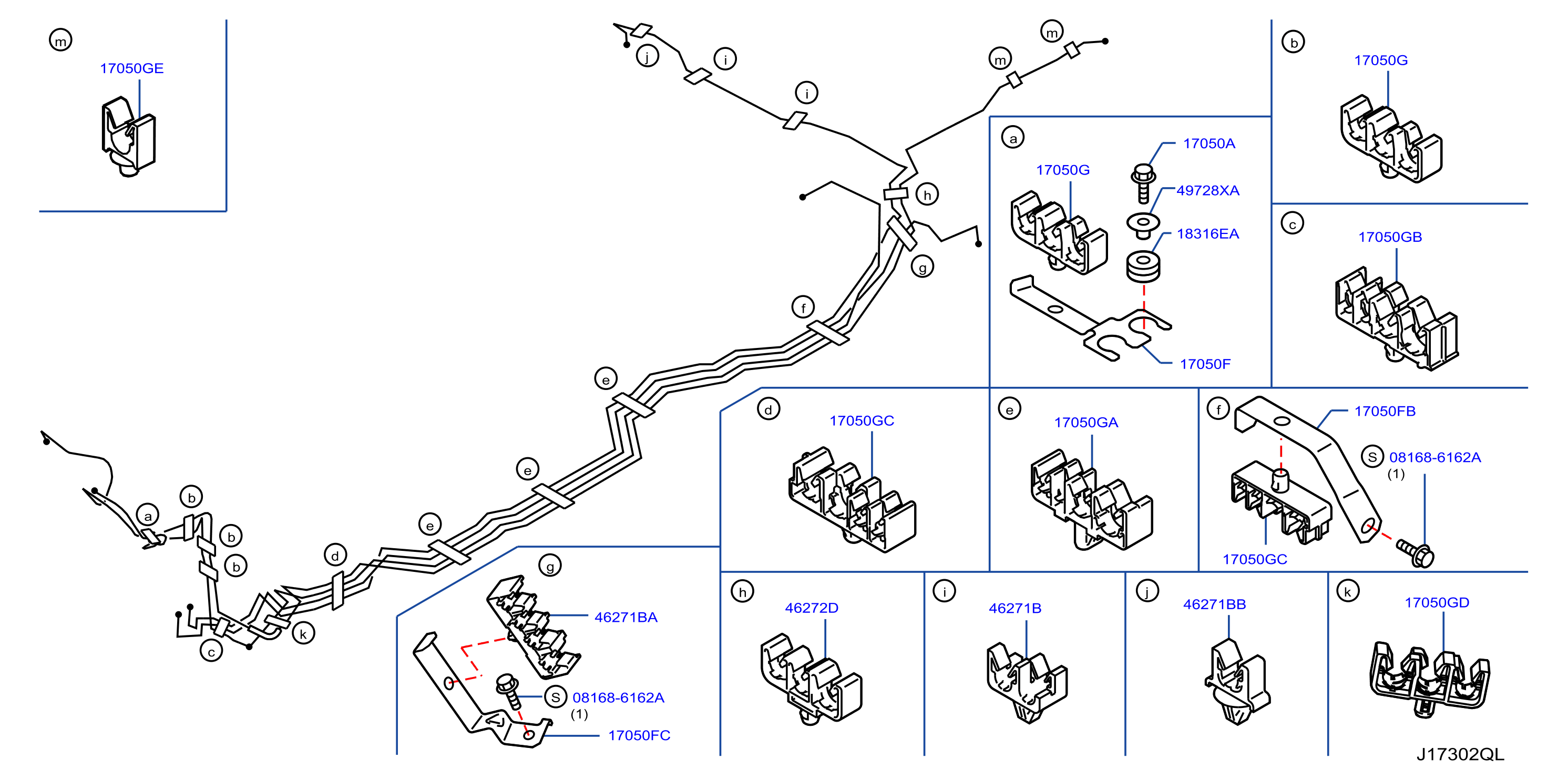 Fuel Piping Clamp Insulator