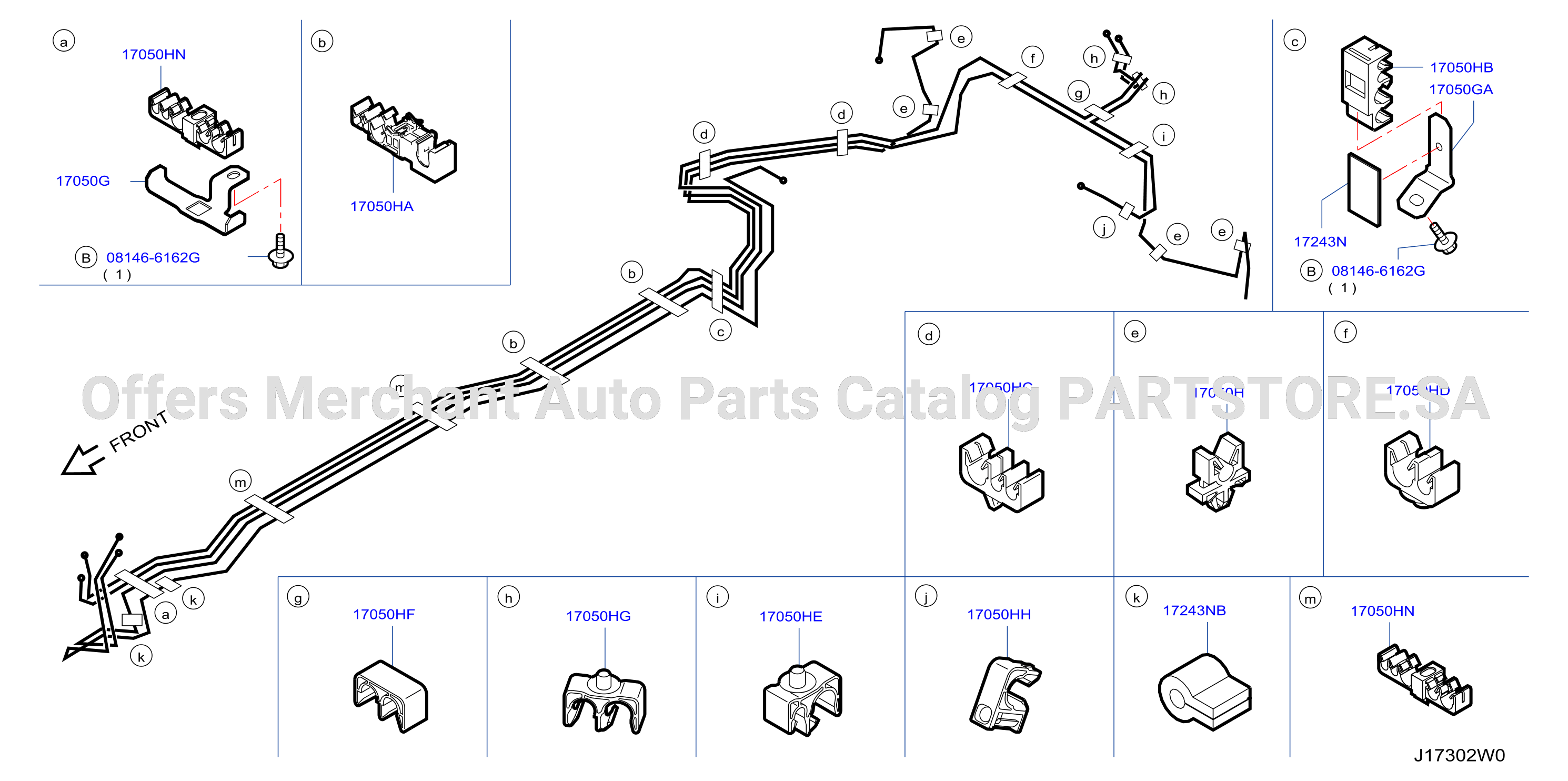 Fuel Piping Clamp Insulator