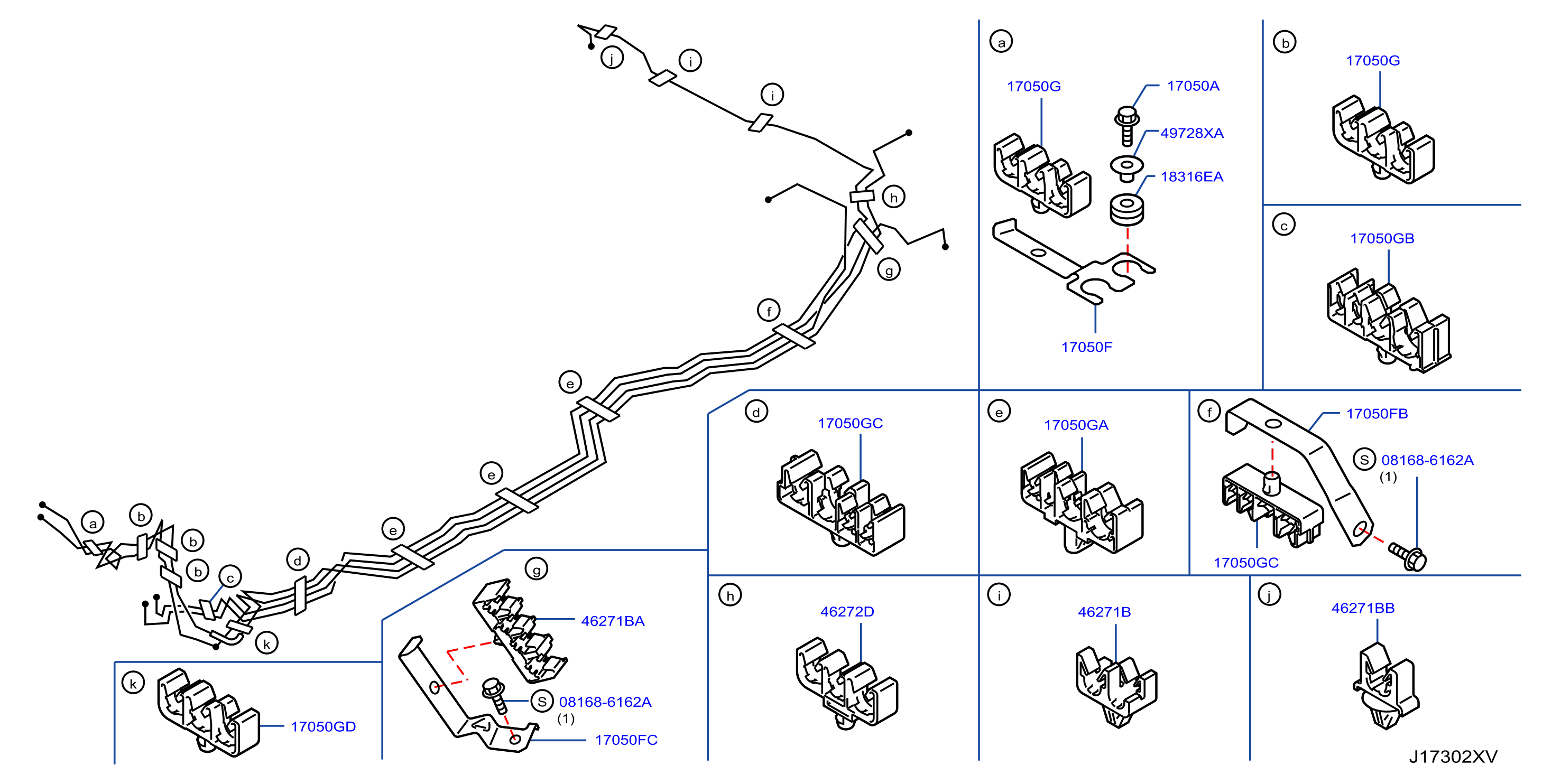 Fuel Piping Clamp Insulator