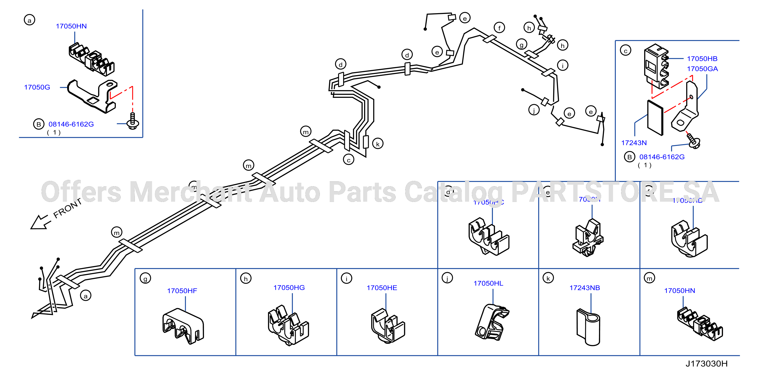 Fuel Piping Clamp Insulator