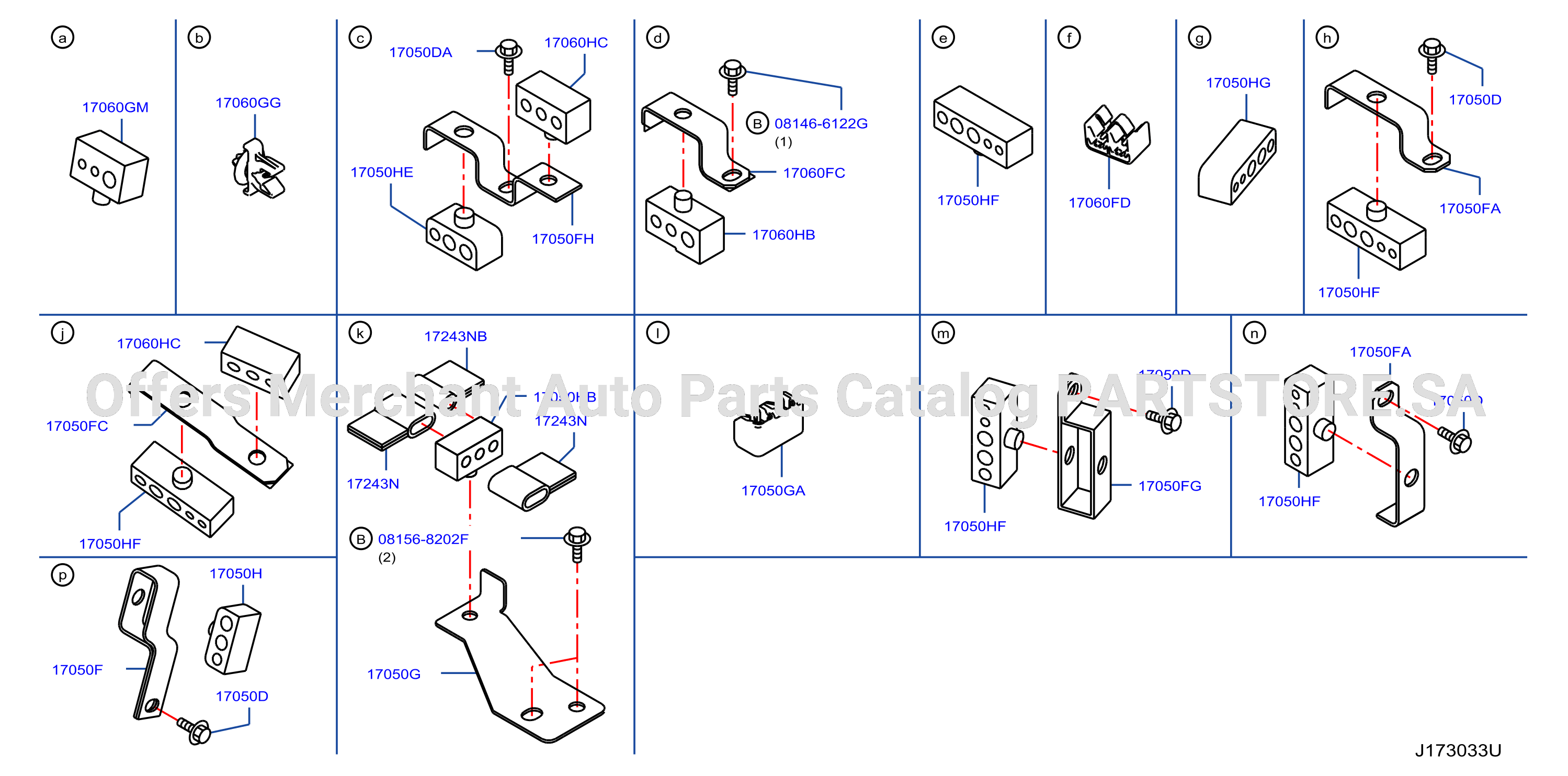 Fuel Piping Clamp Insulator