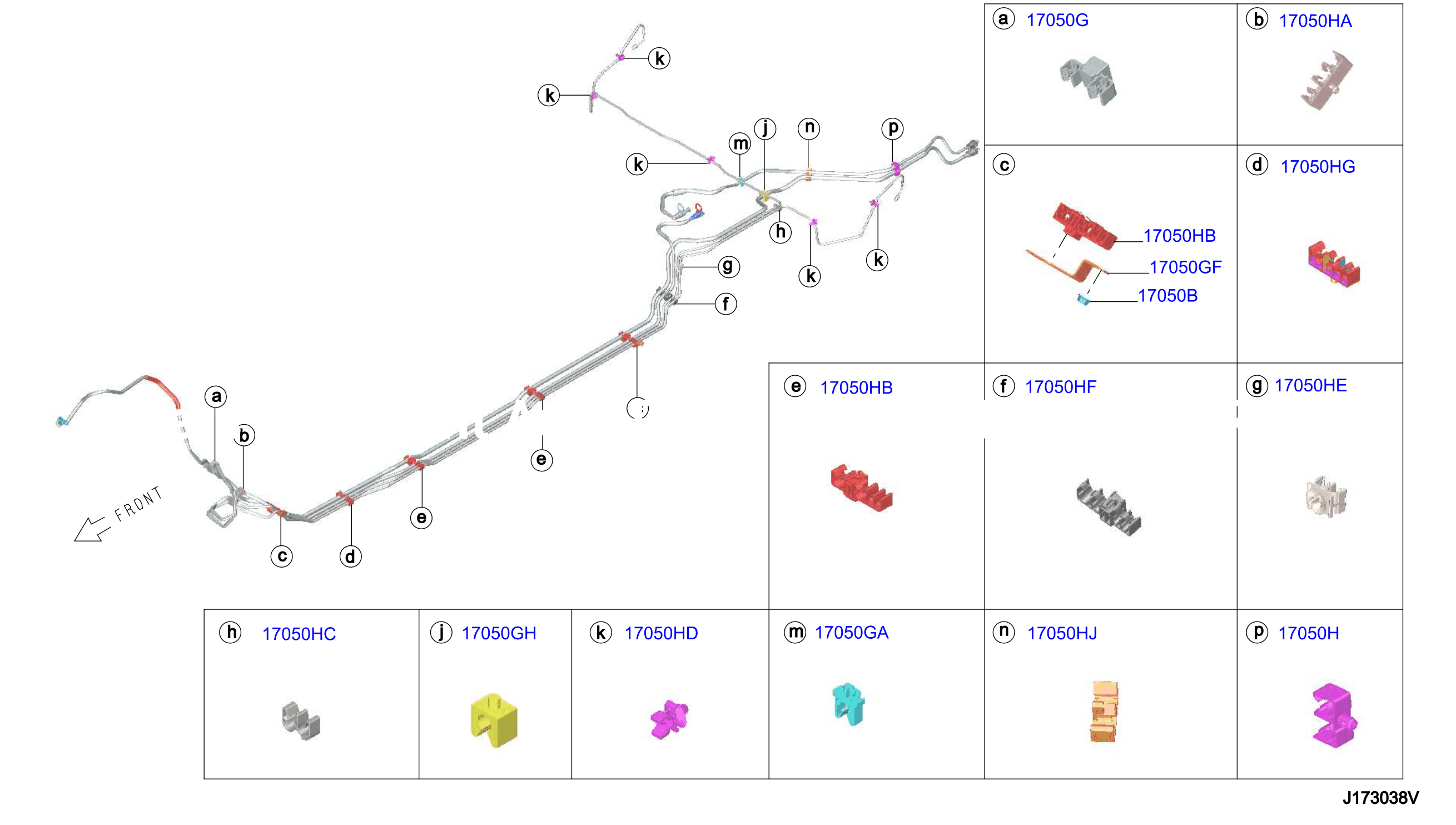 Fuel Piping Clamp Insulator