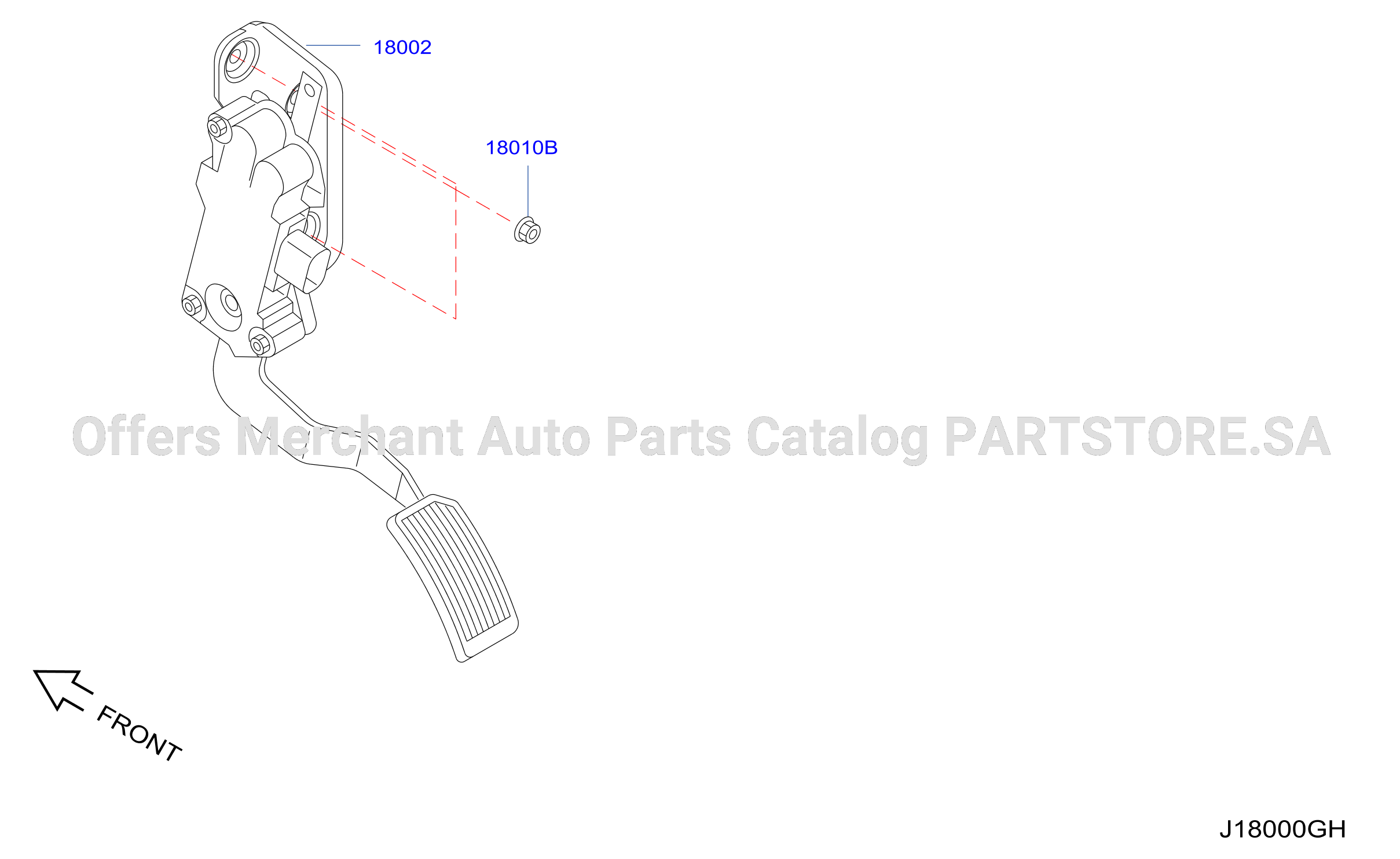 Accelerator Linkage Normal