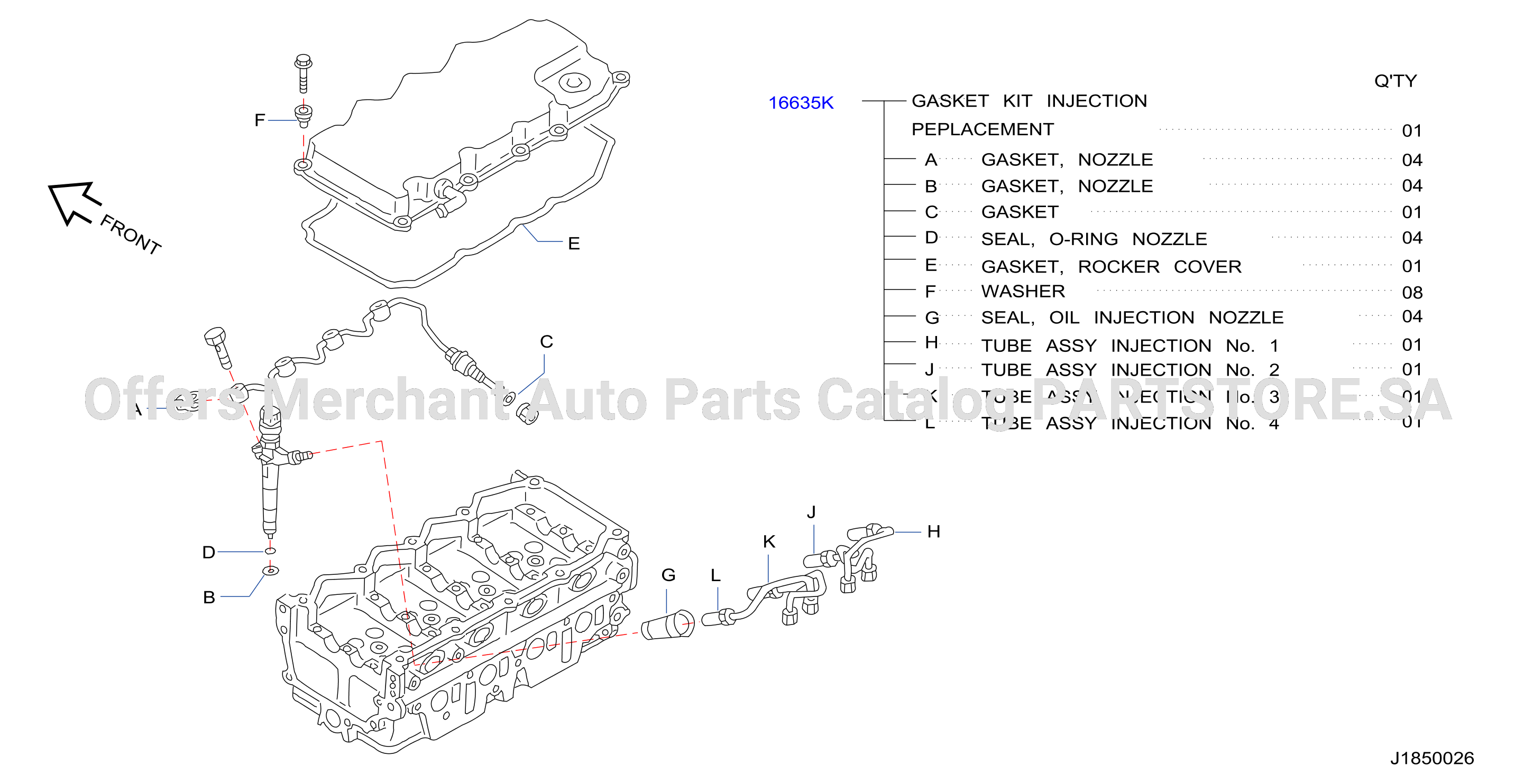 Fuel Supply System Gasket Kit
