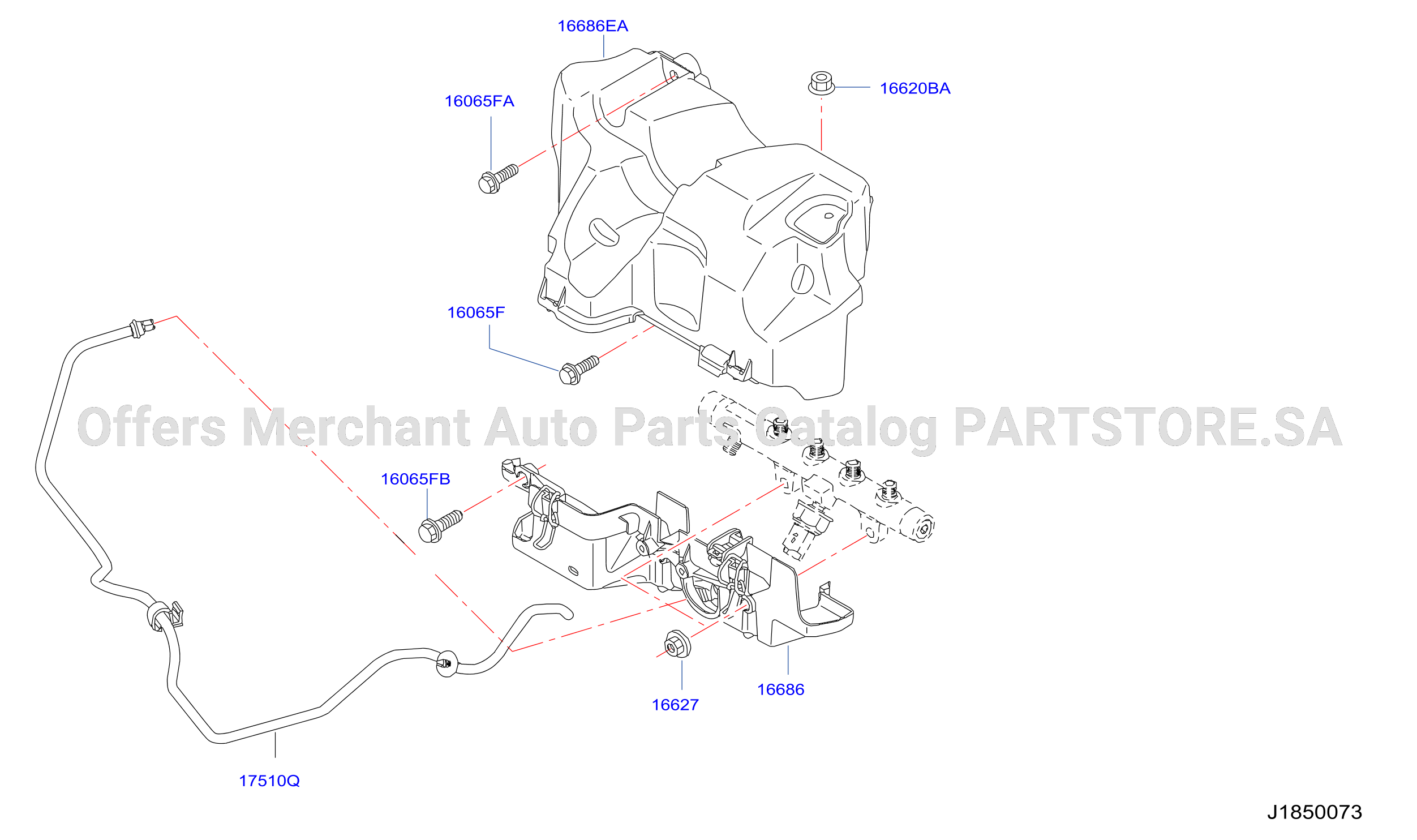 Fuel Supply System Nozzle Assy Holder
