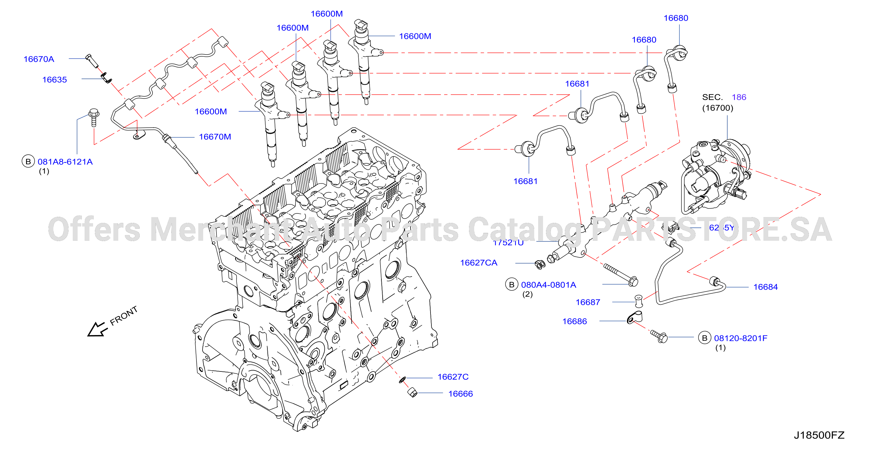 Fuel Supply System Piping