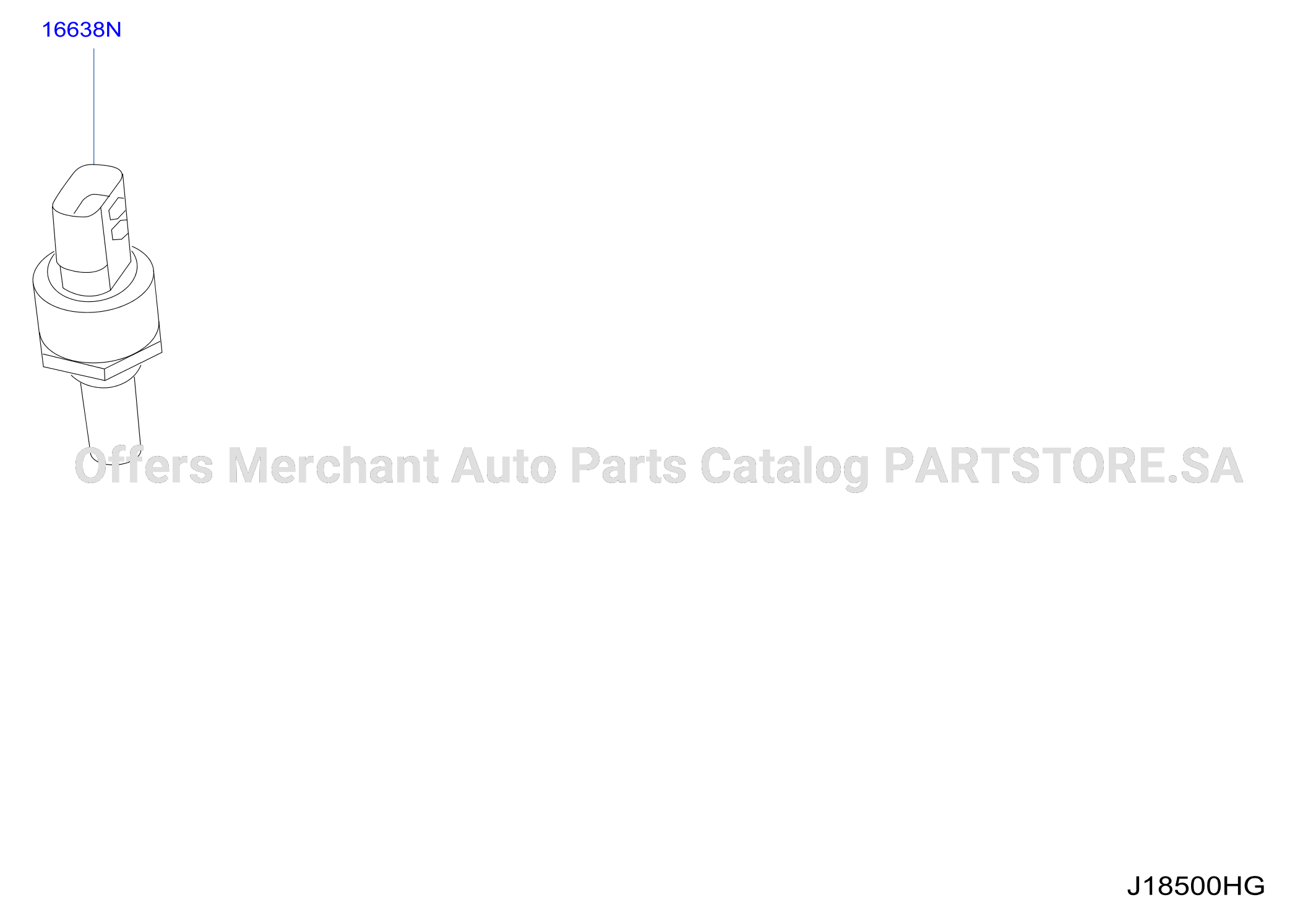 Fuel Supply System Fuel Rail Pressure Sensor