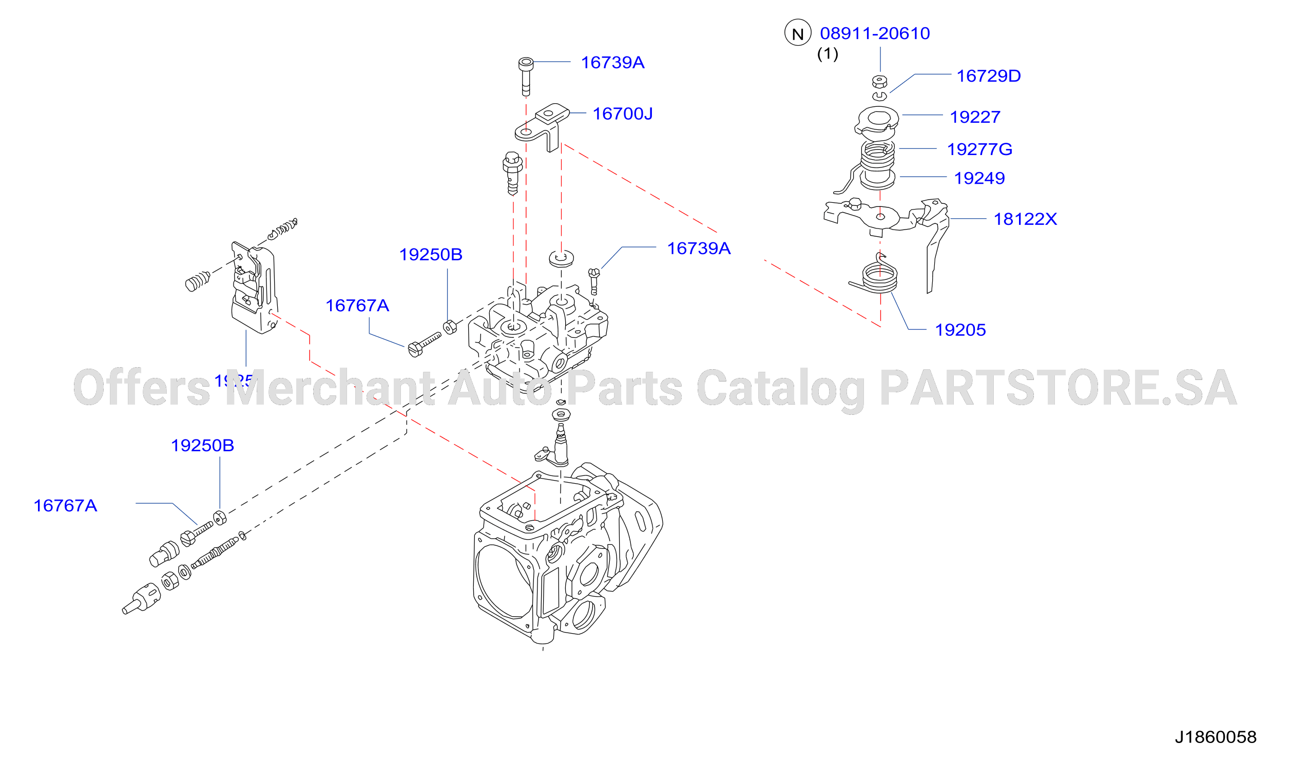 Fuel Injection Pump Cover Governor