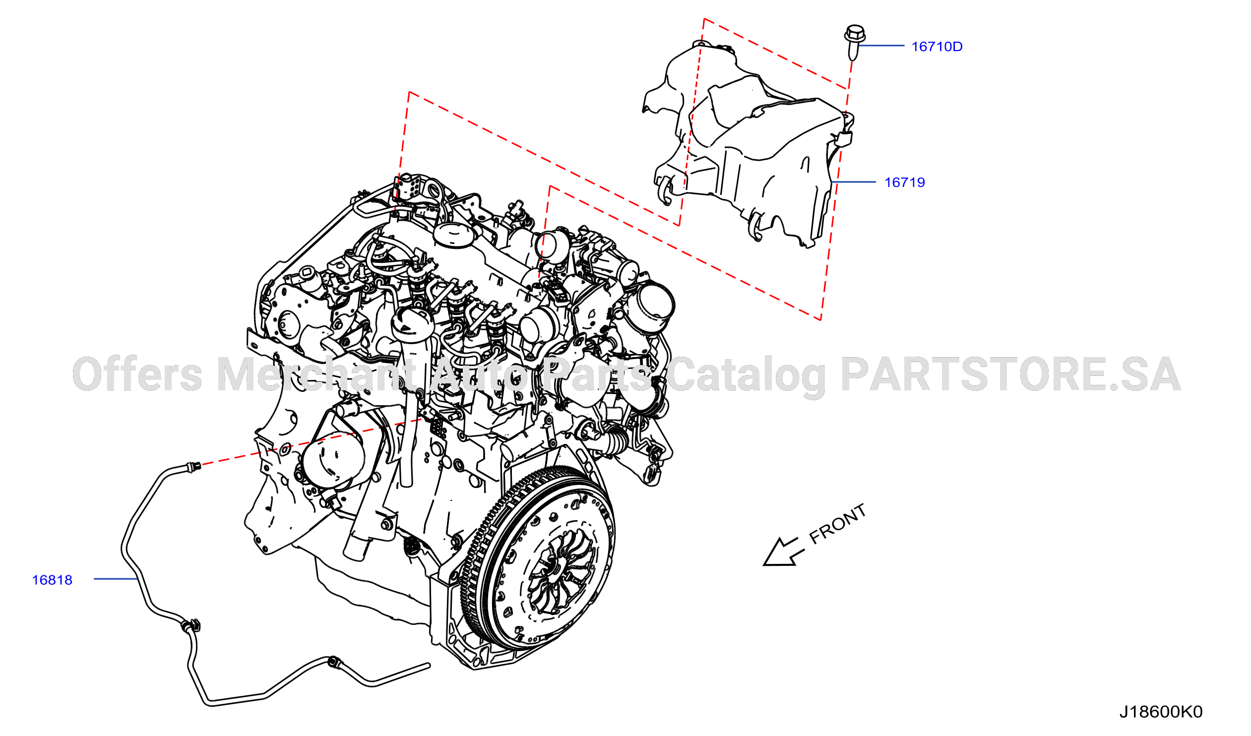 Fuel Injection Pump H0Se Cover