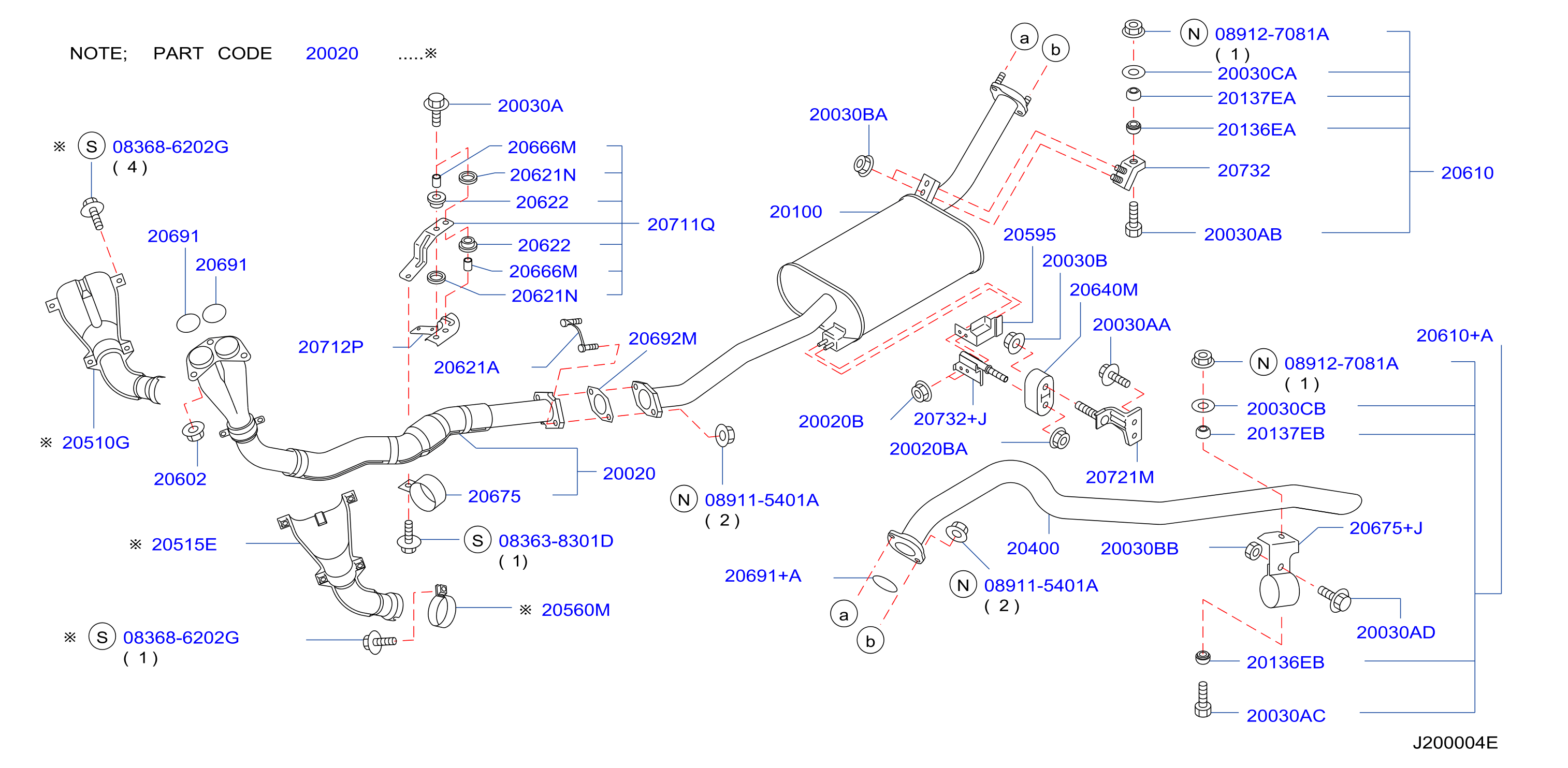 Exhaust Tube Muffler