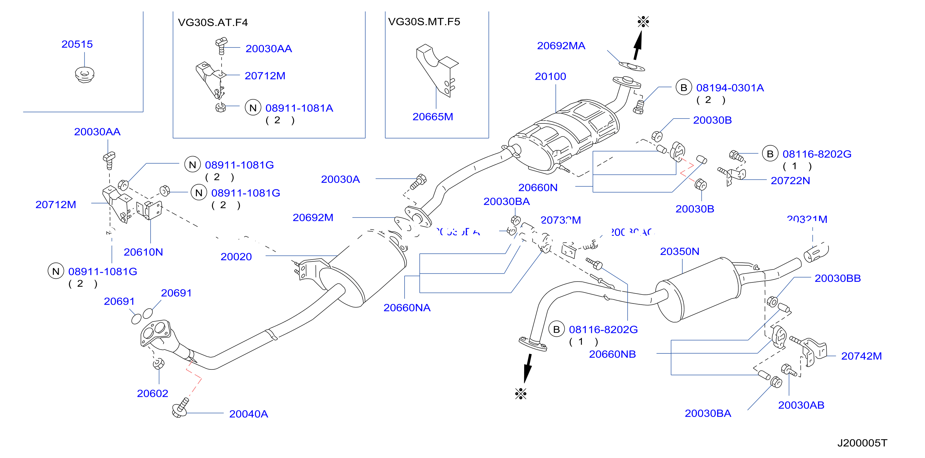 Exhaust Tube Muffler