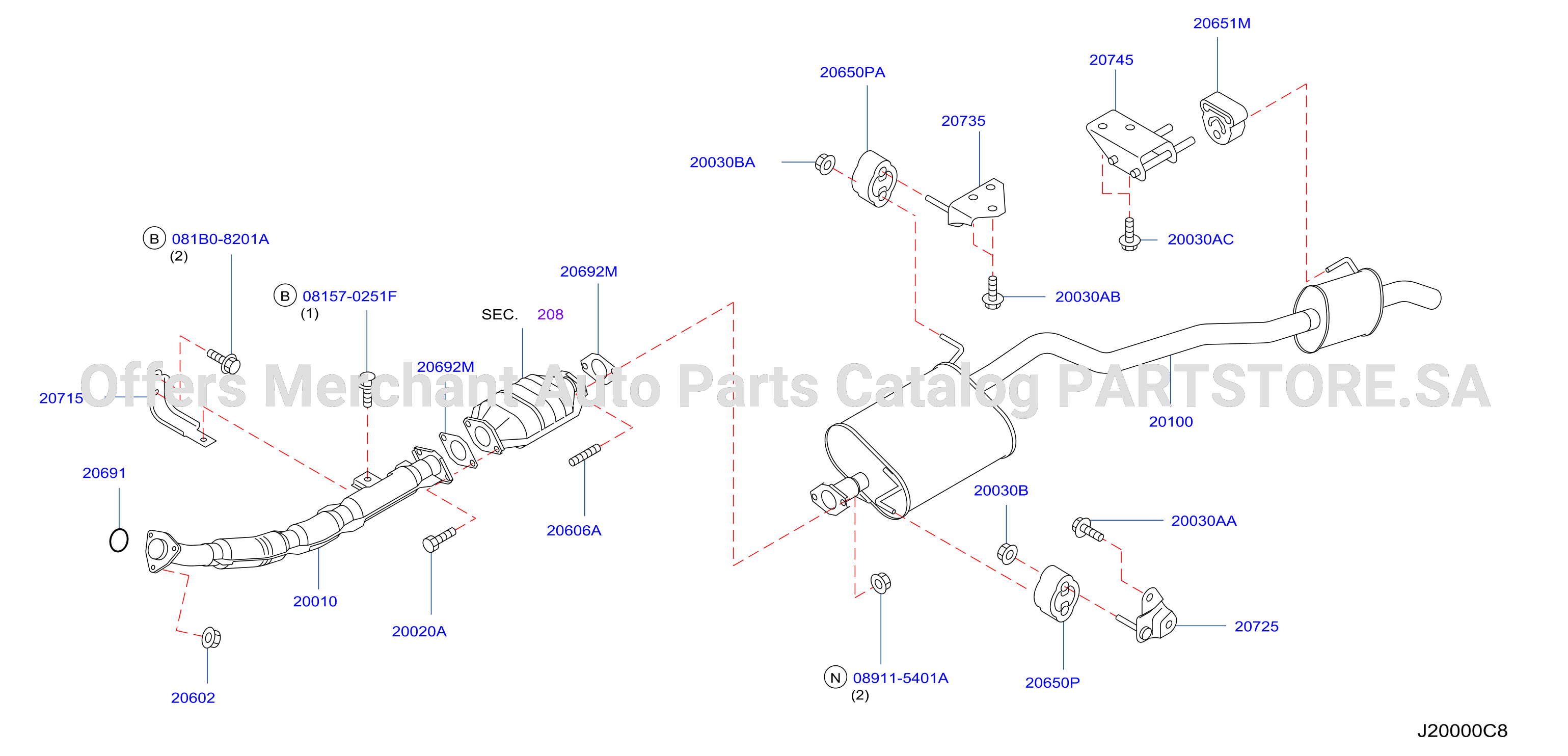 Exhaust Tube Muffler F / Airp2 F / Reggc F / Reggx