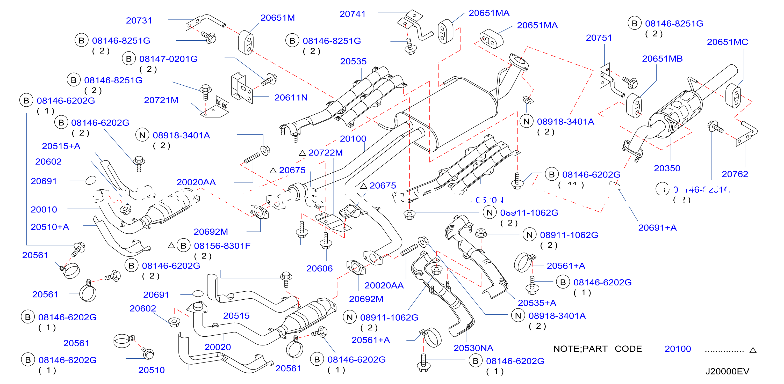 Exhaust Tube Muffler