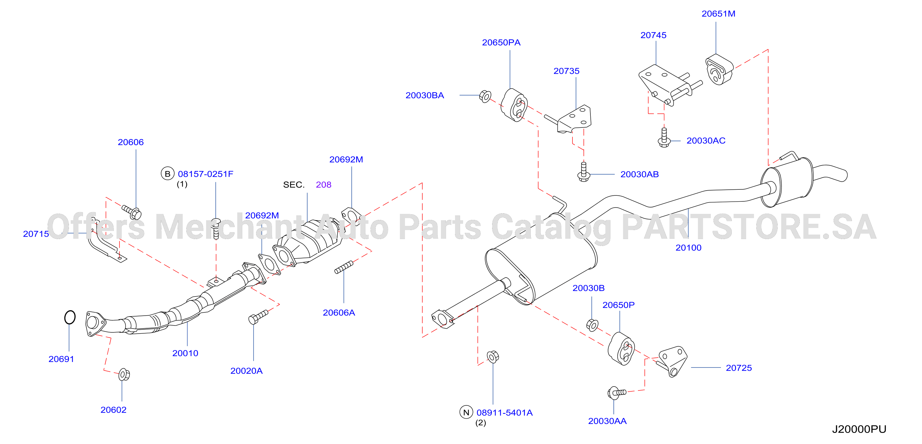 Exhaust Tube Muffler F / Airp2 F / Reggc F / Reggx