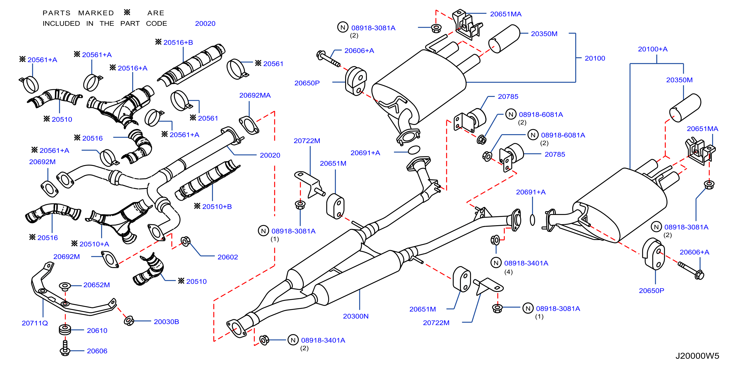 Exhaust Tube Muffler