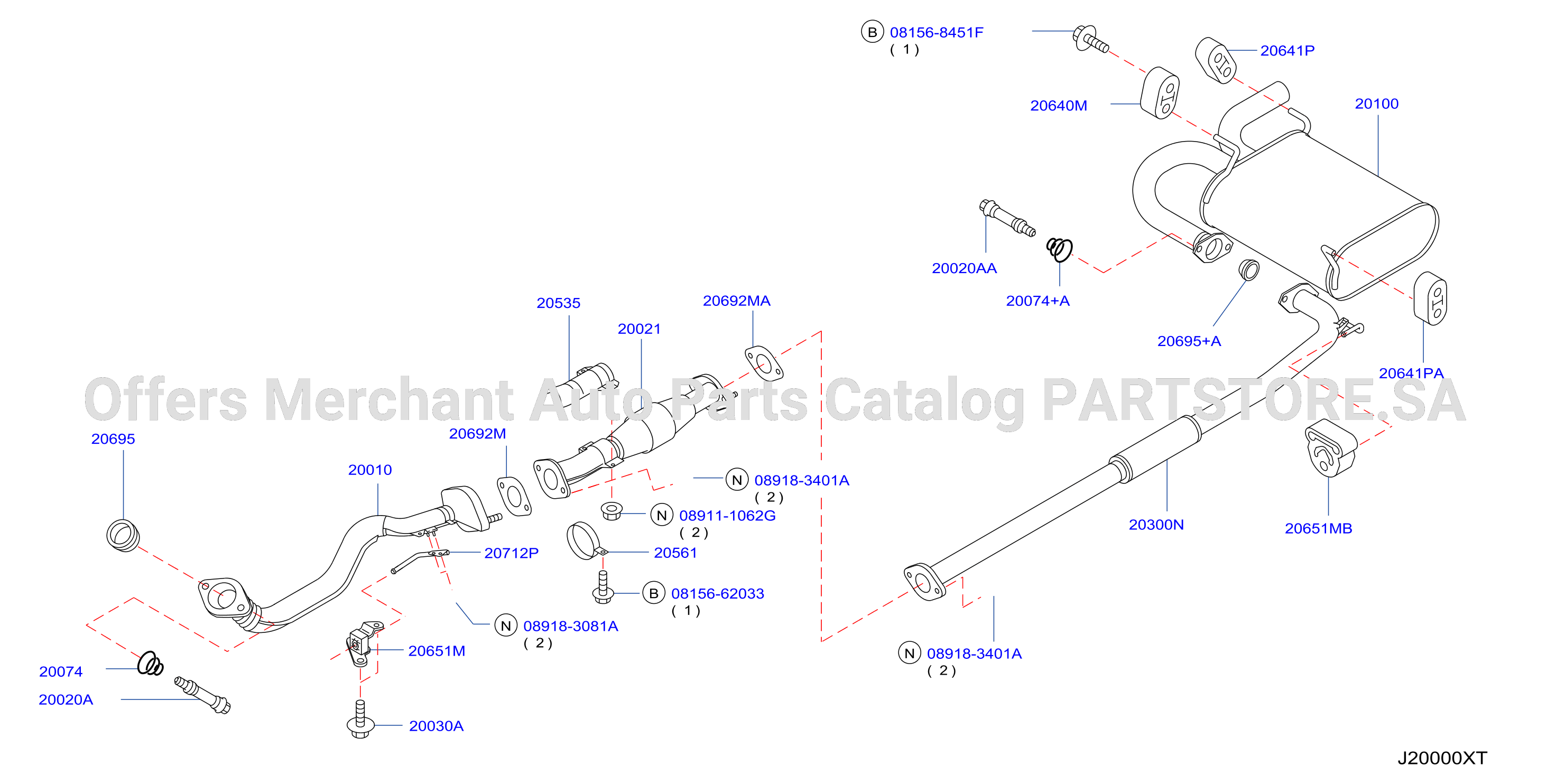 Exhaust Tube Muffler With On Board Diagnosis