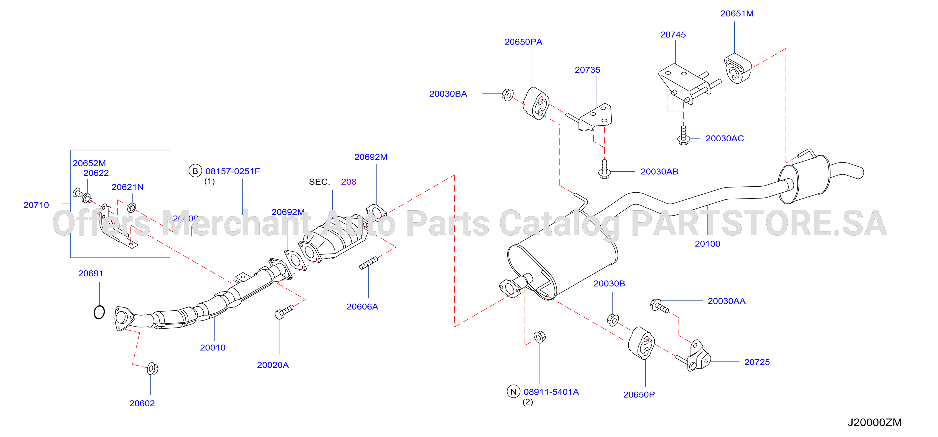 Exhaust Tube Muffler F / Airp2 F / Reggc F / Reggx