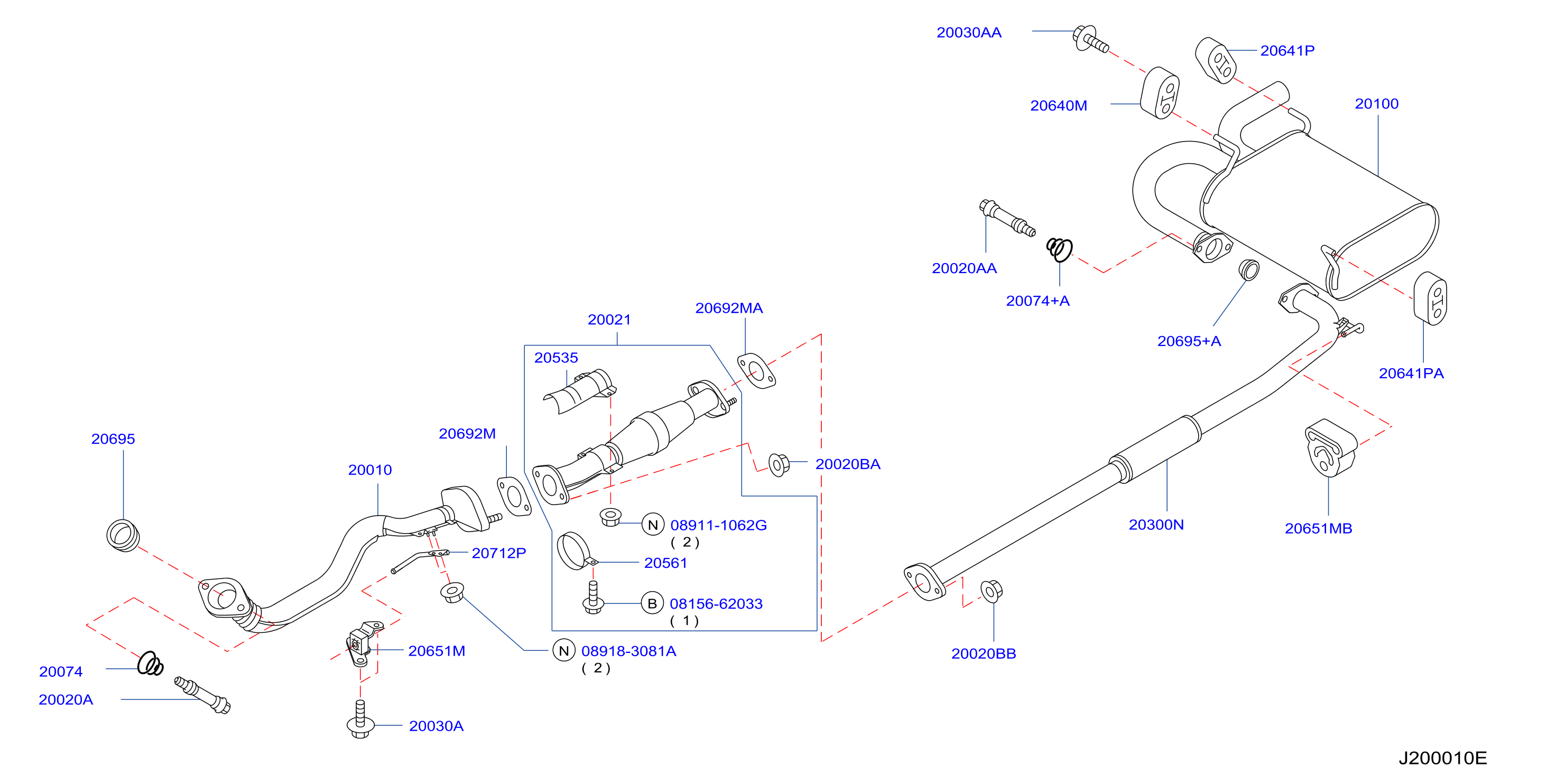Exhaust Tube Muffler