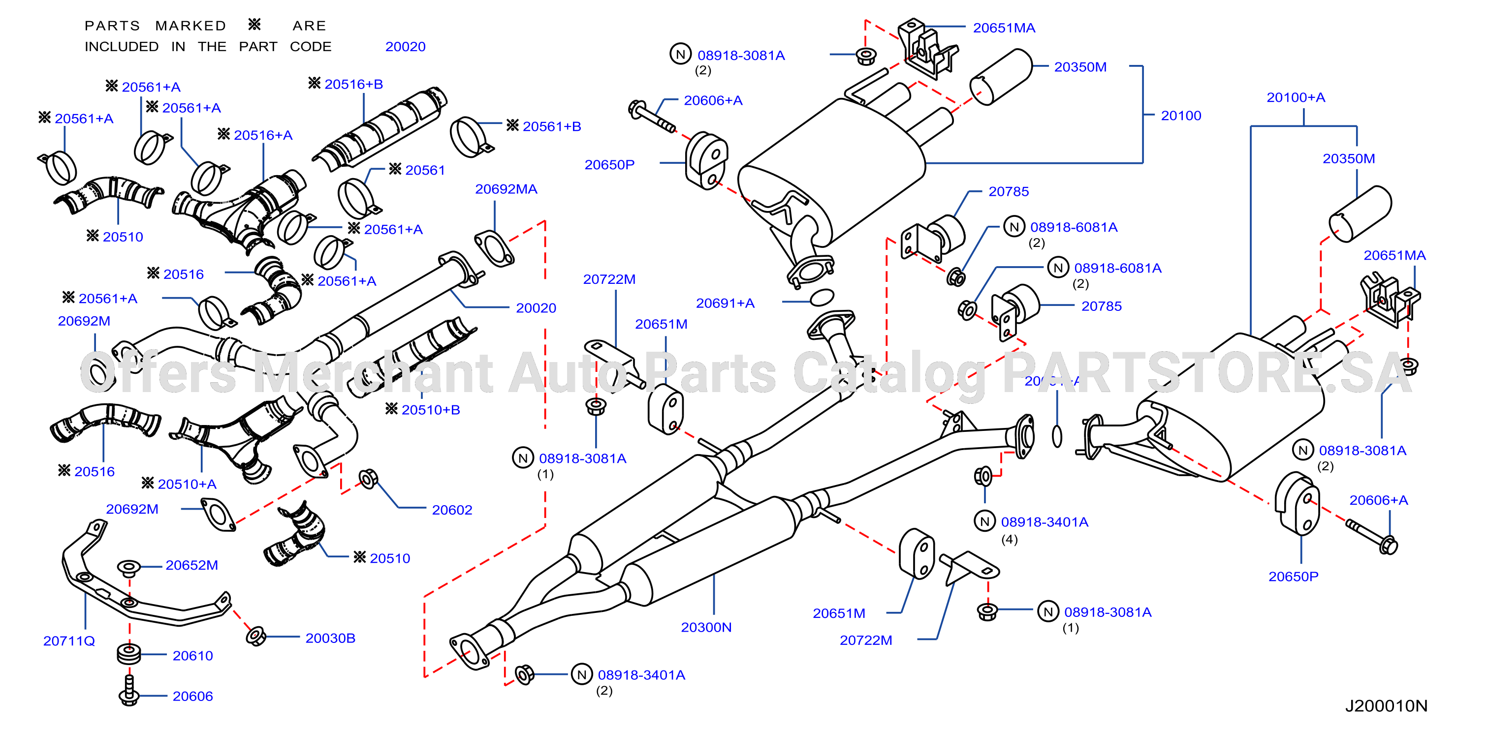 Exhaust Tube Muffler