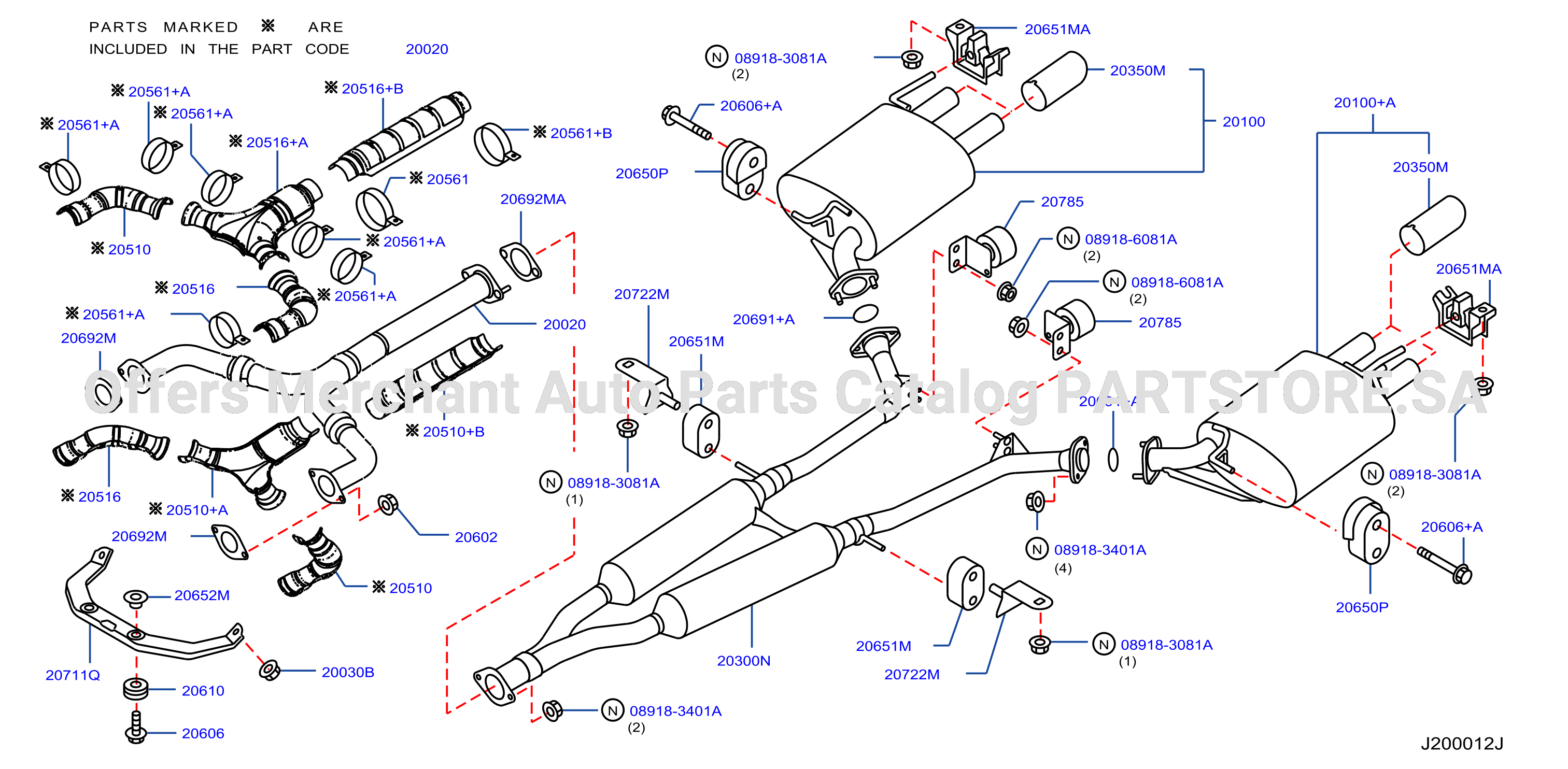 Exhaust Tube Muffler