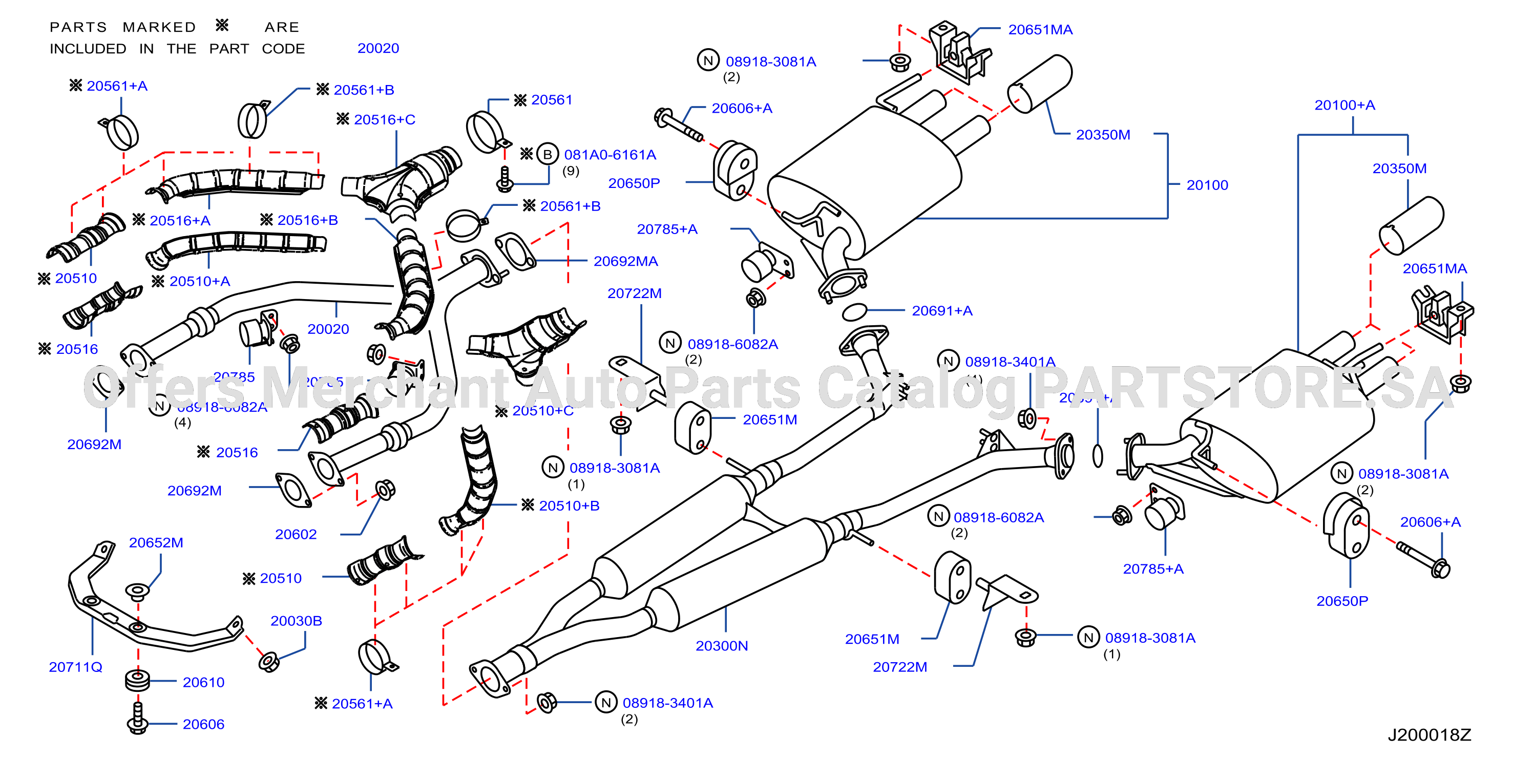 Exhaust Tube Muffler