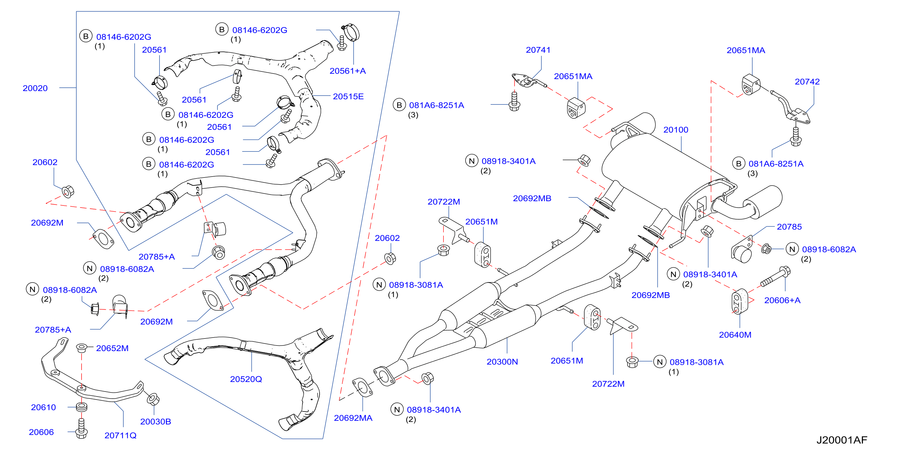 Exhaust Tube Muffler