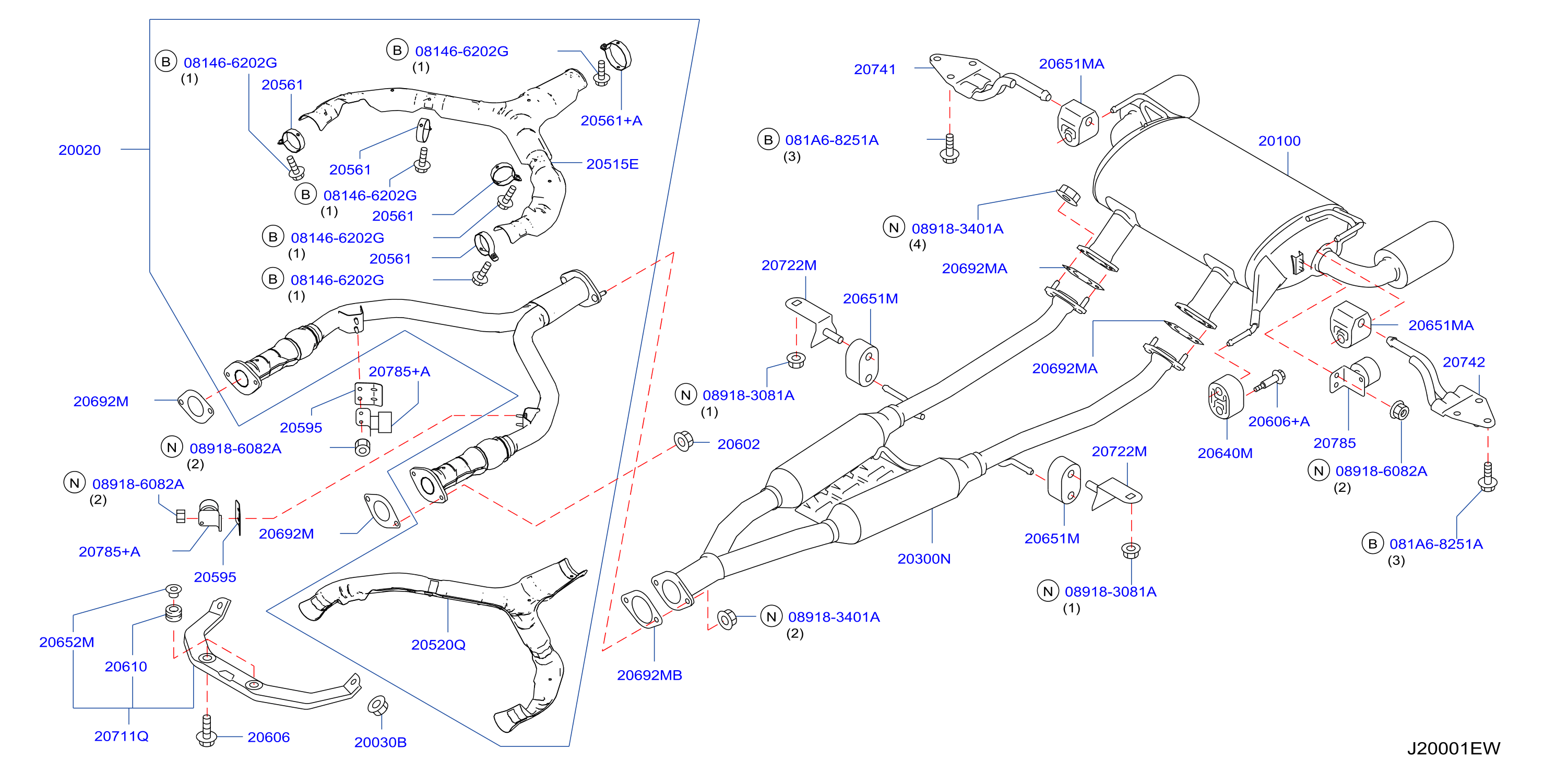 Exhaust Tube Muffler