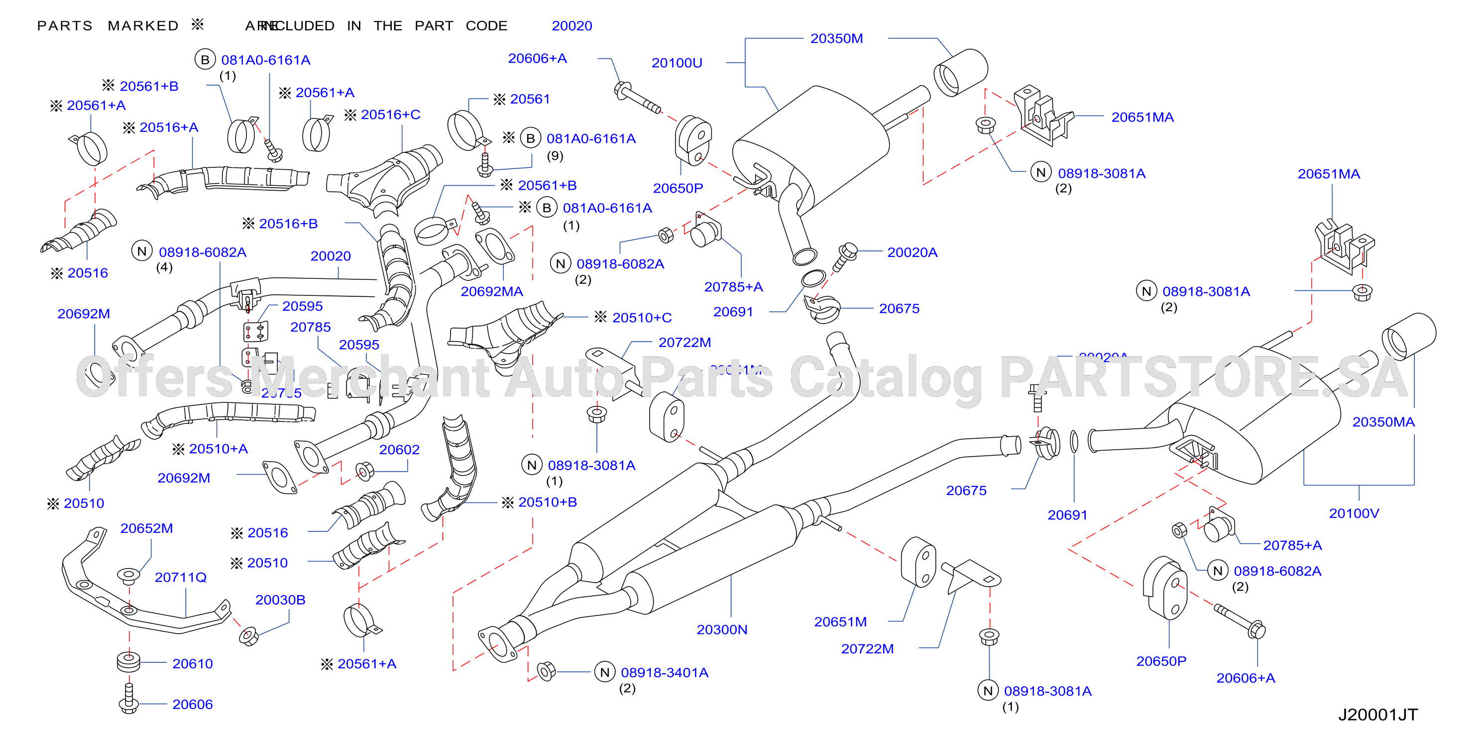 Exhaust Tube Muffler