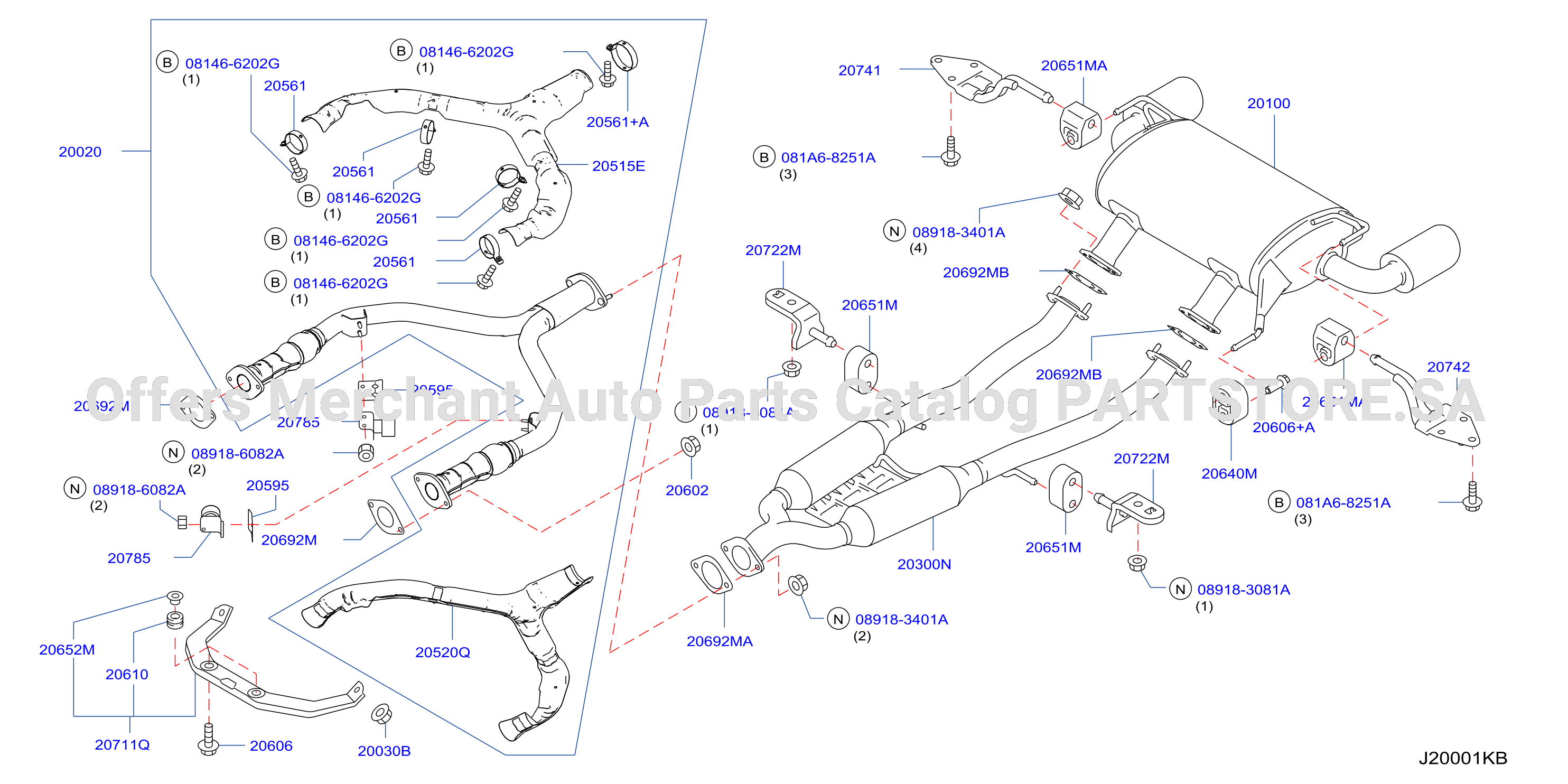 Exhaust Tube Muffler Std