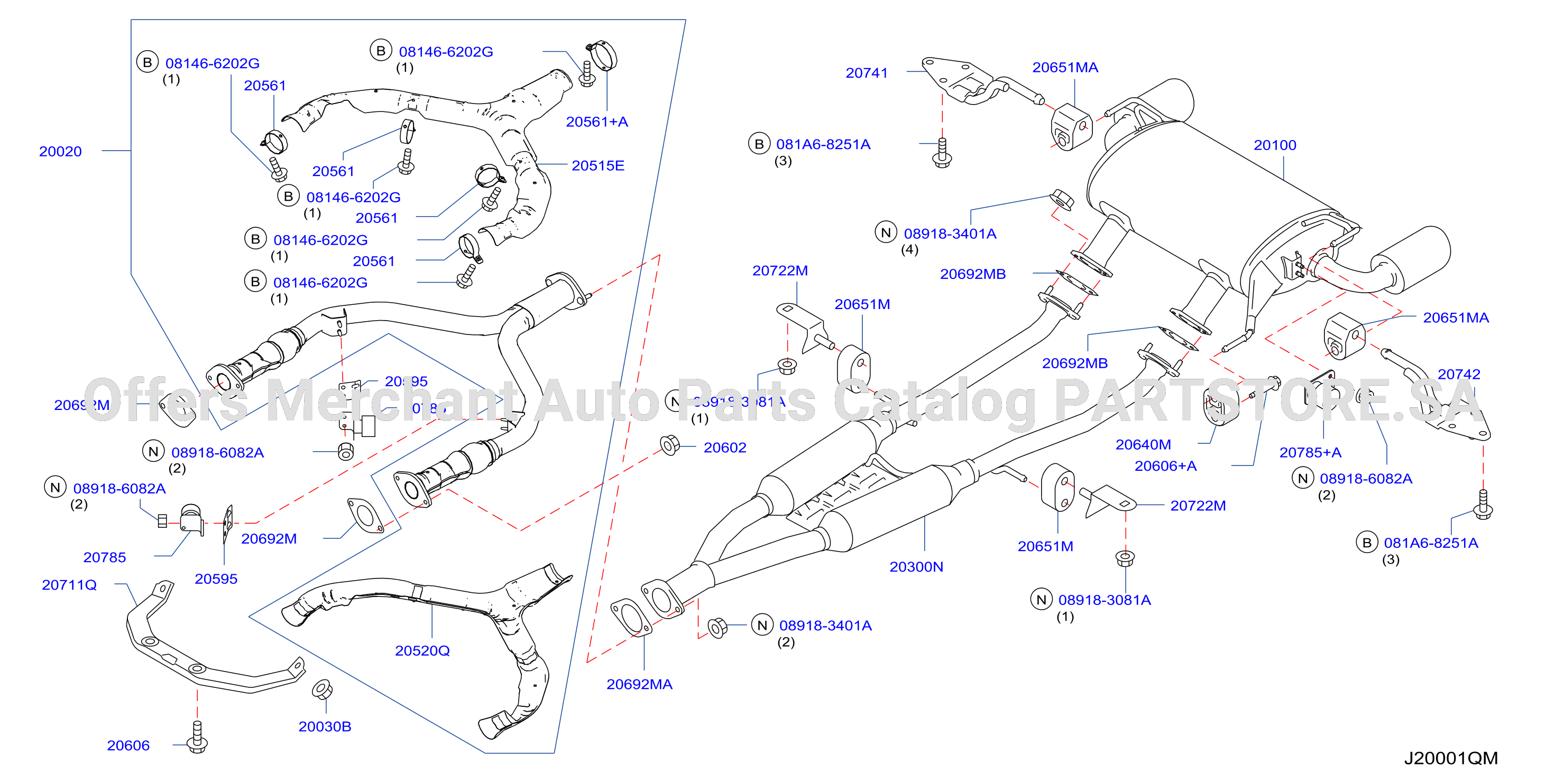Exhaust Tube Muffler