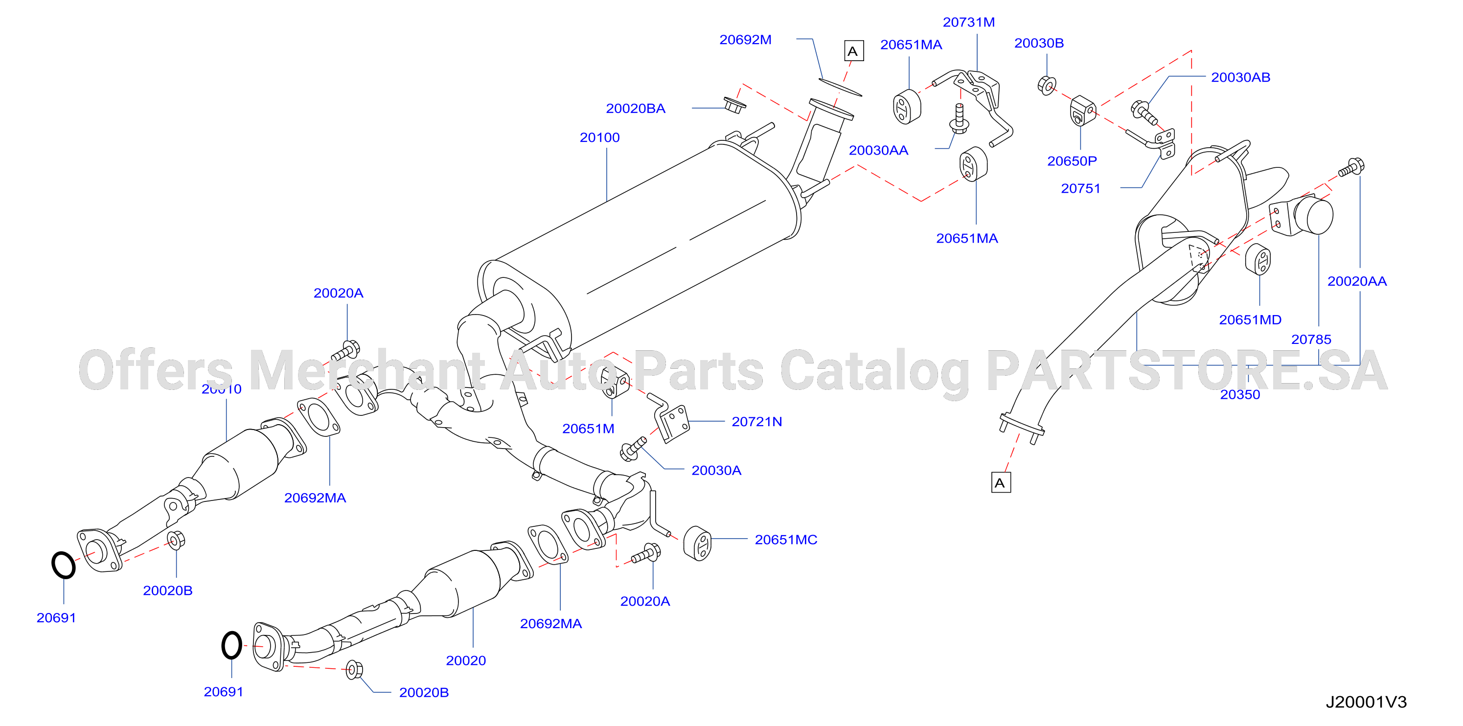 Exhaust Tube Muffler