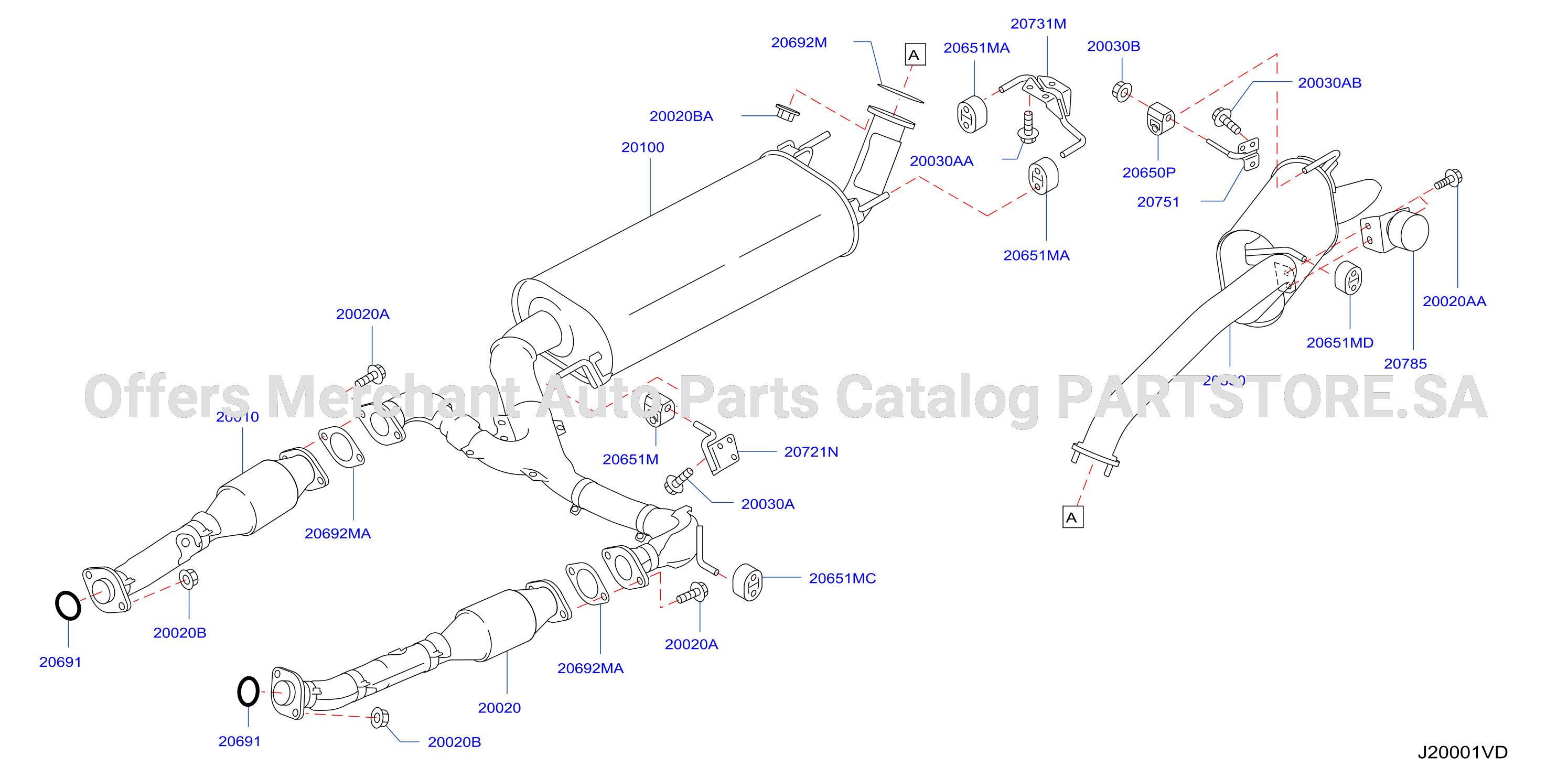 Exhaust Tube Muffler
