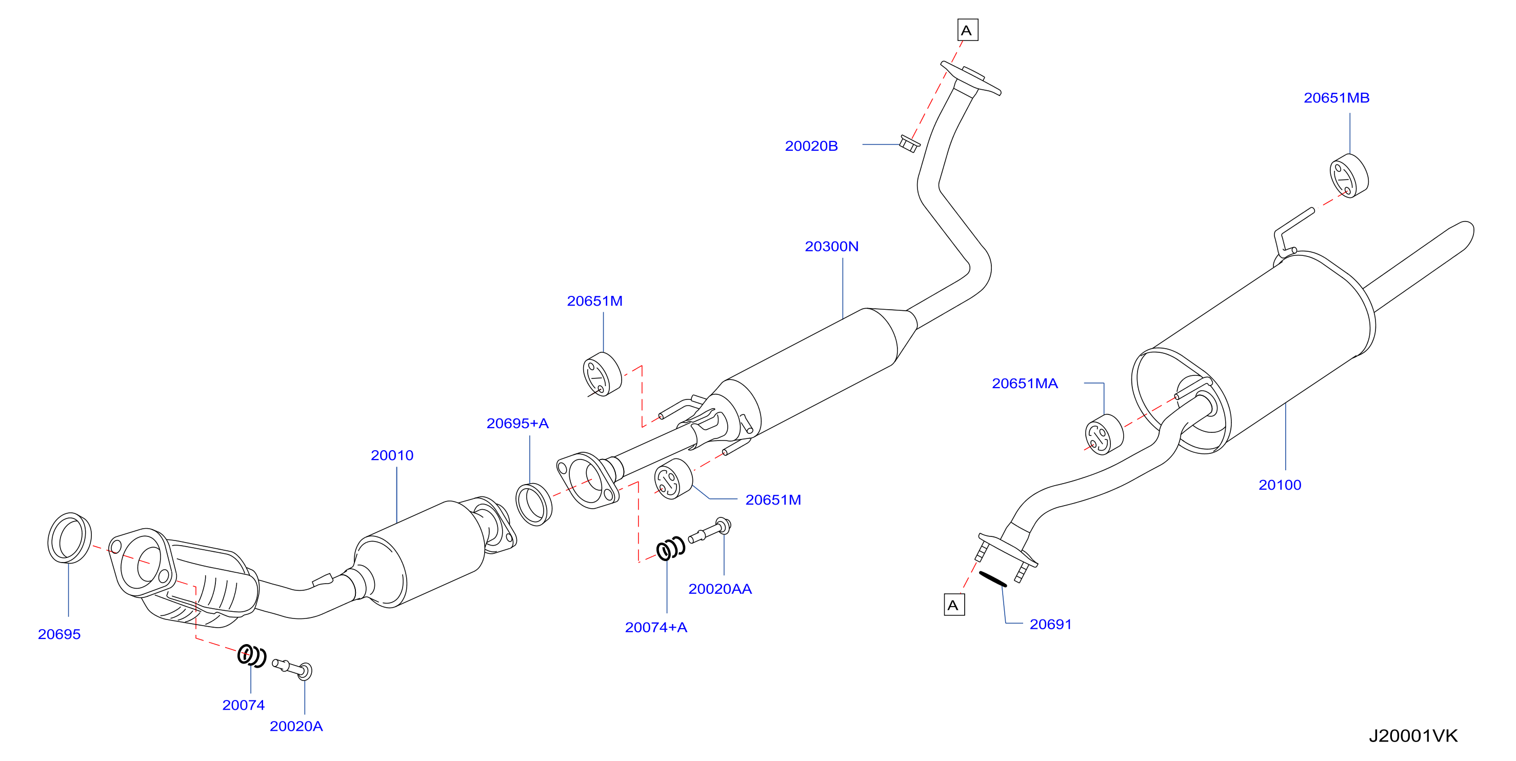 Exhaust Tube Muffler