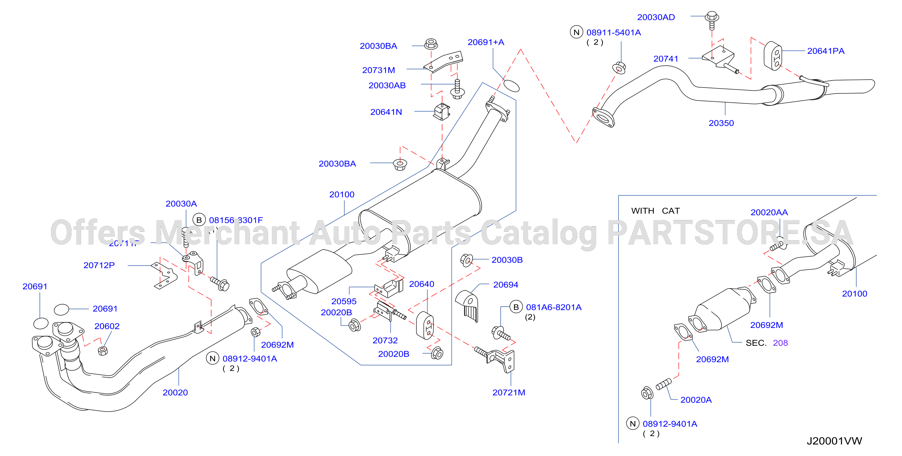 Exhaust Tube Muffler