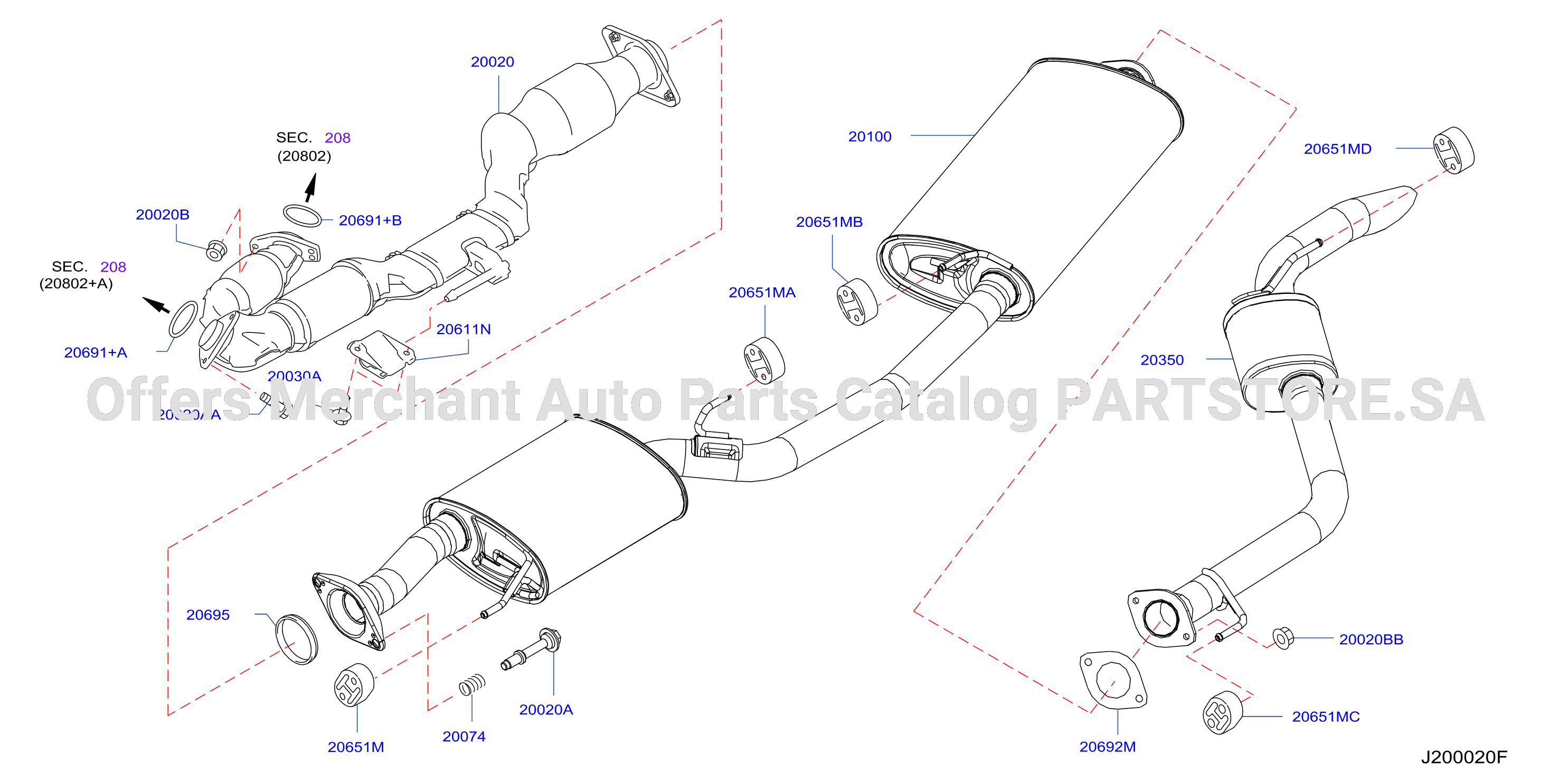 Exhaust Tube Muffler
