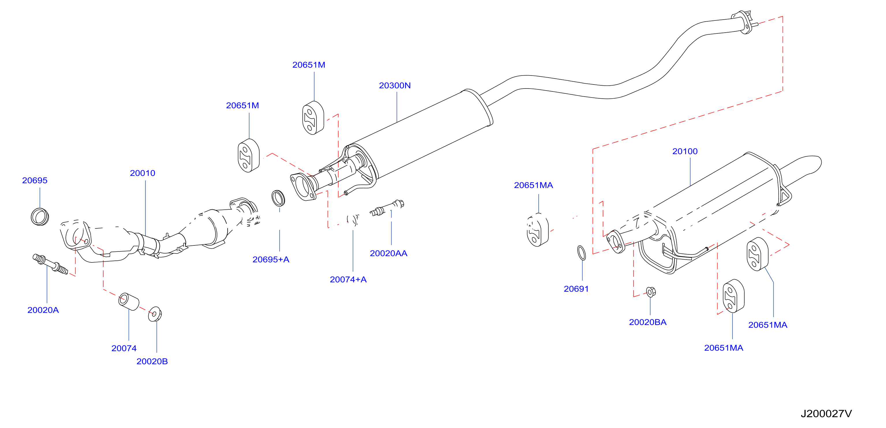 Exhaust Tube Muffler