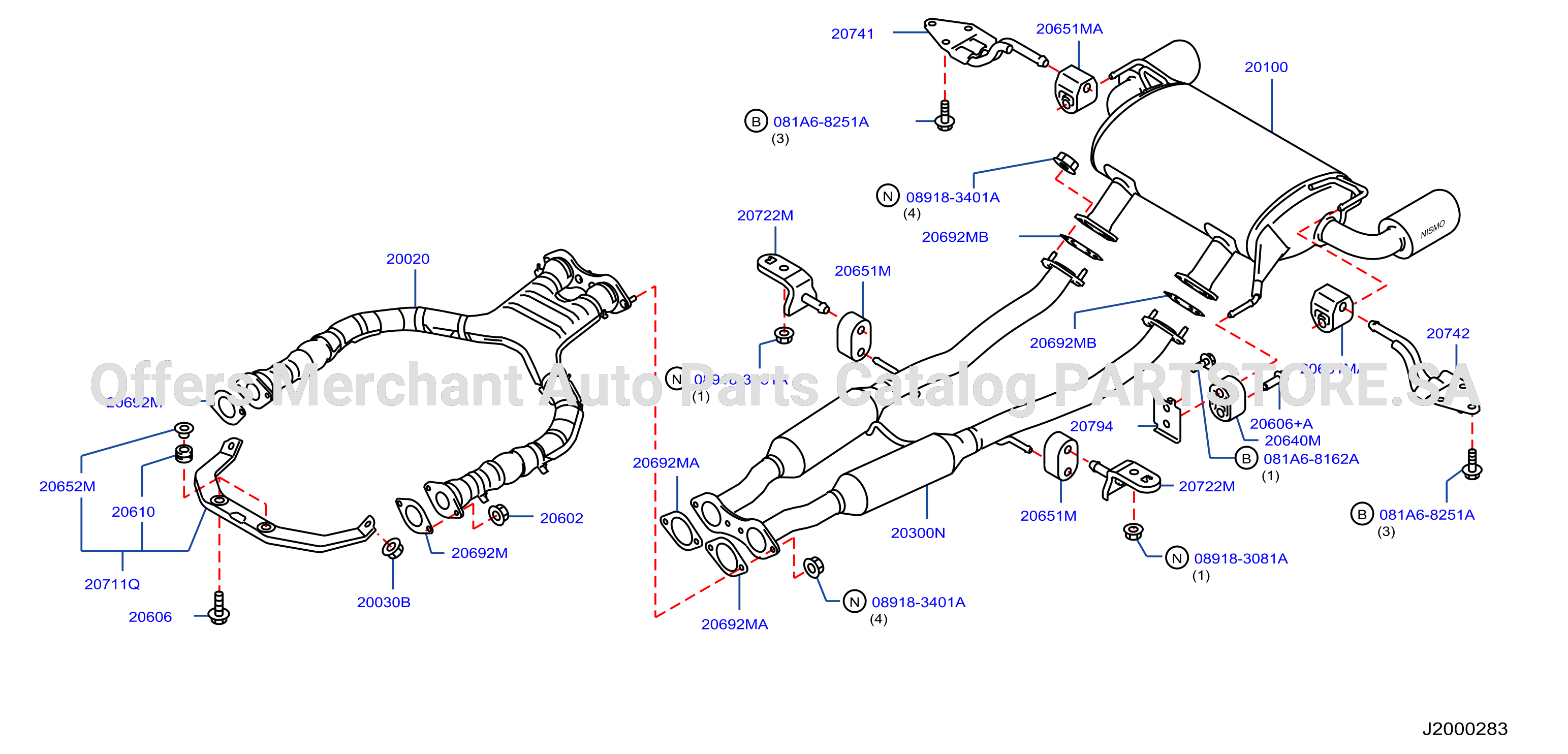 Exhaust Tube Muffler Special Equipment A